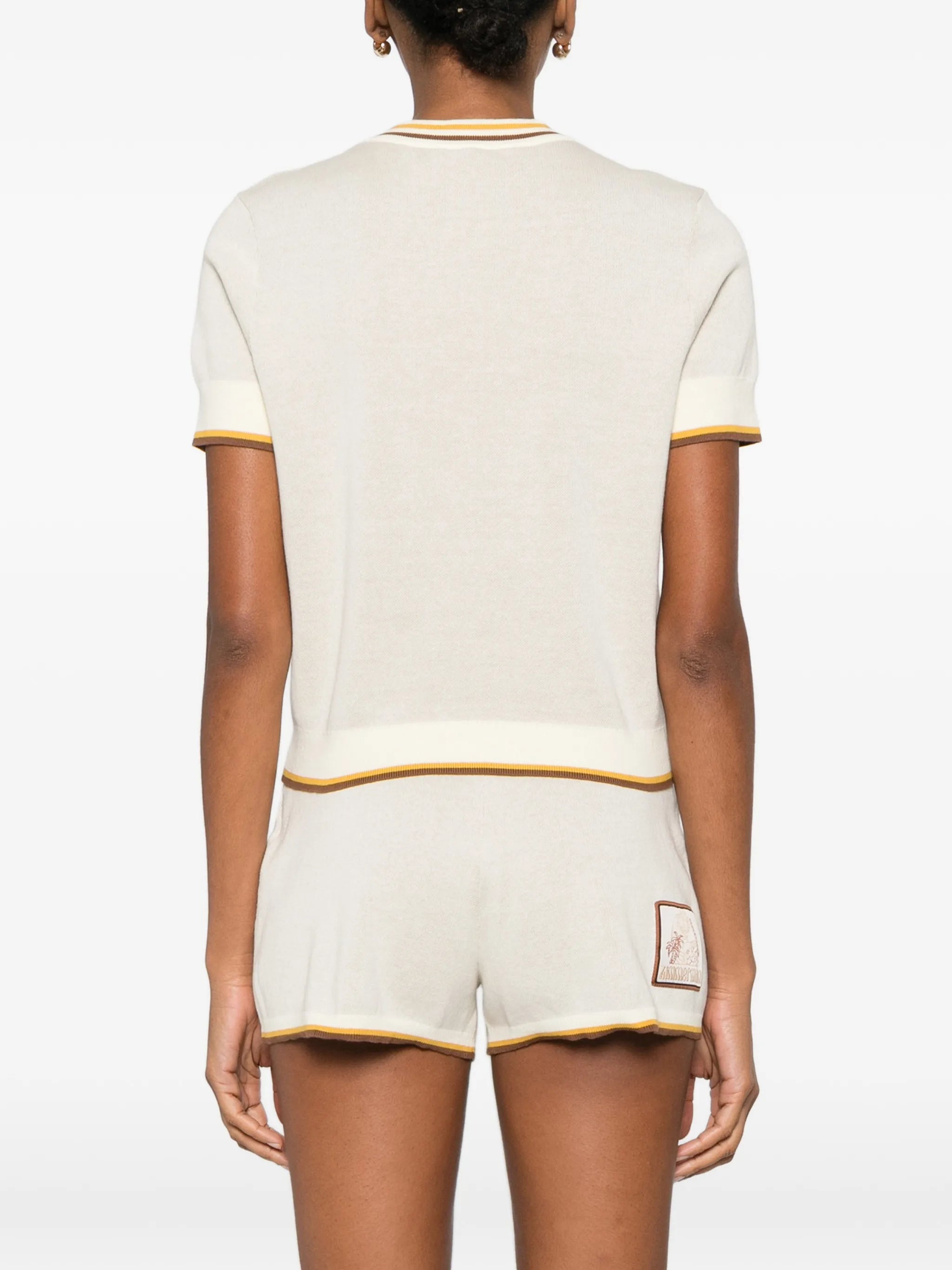 Daylightpam-tree  jacquard T-shirt