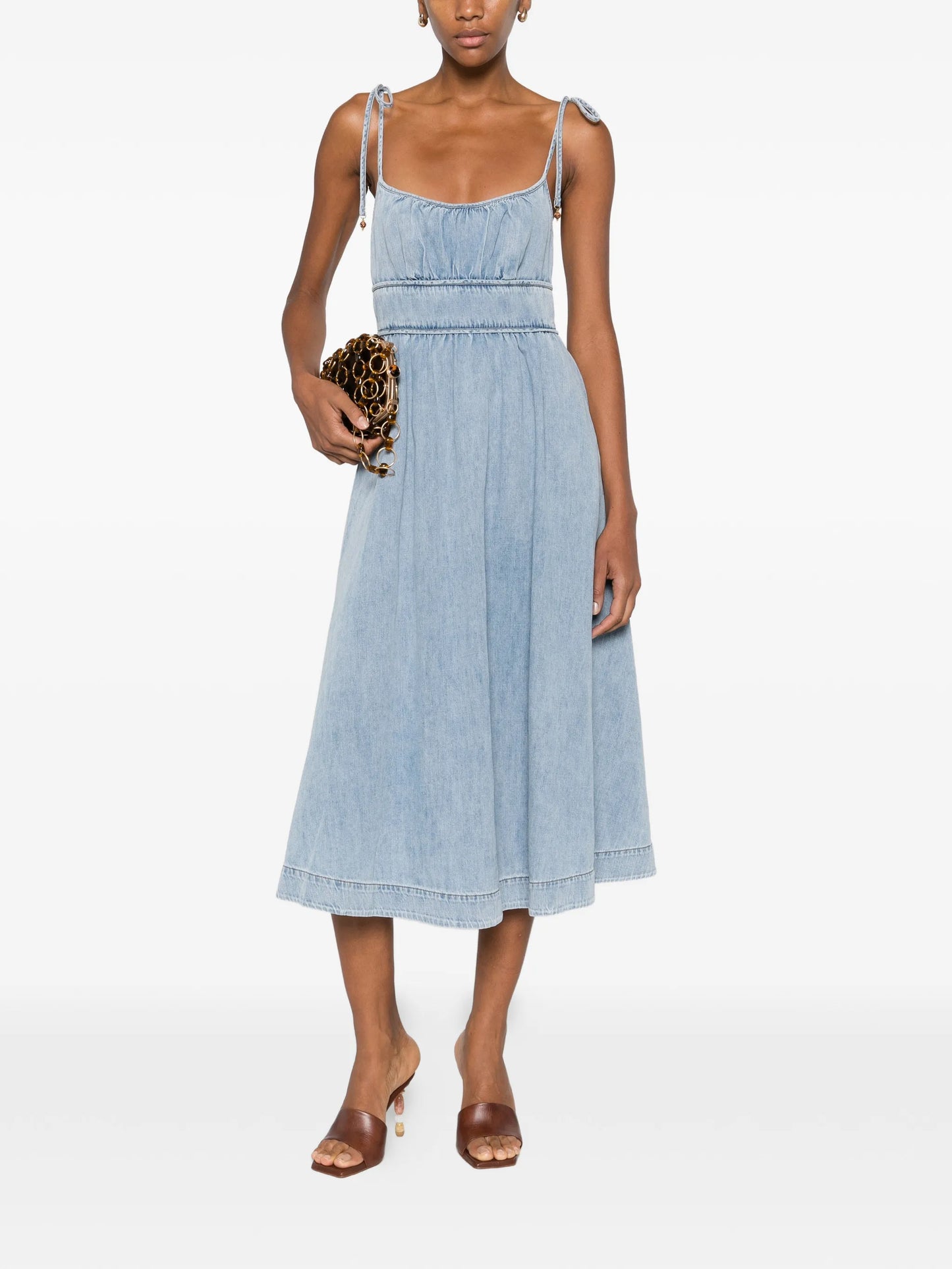 Wanderlust sleeveless midi dress