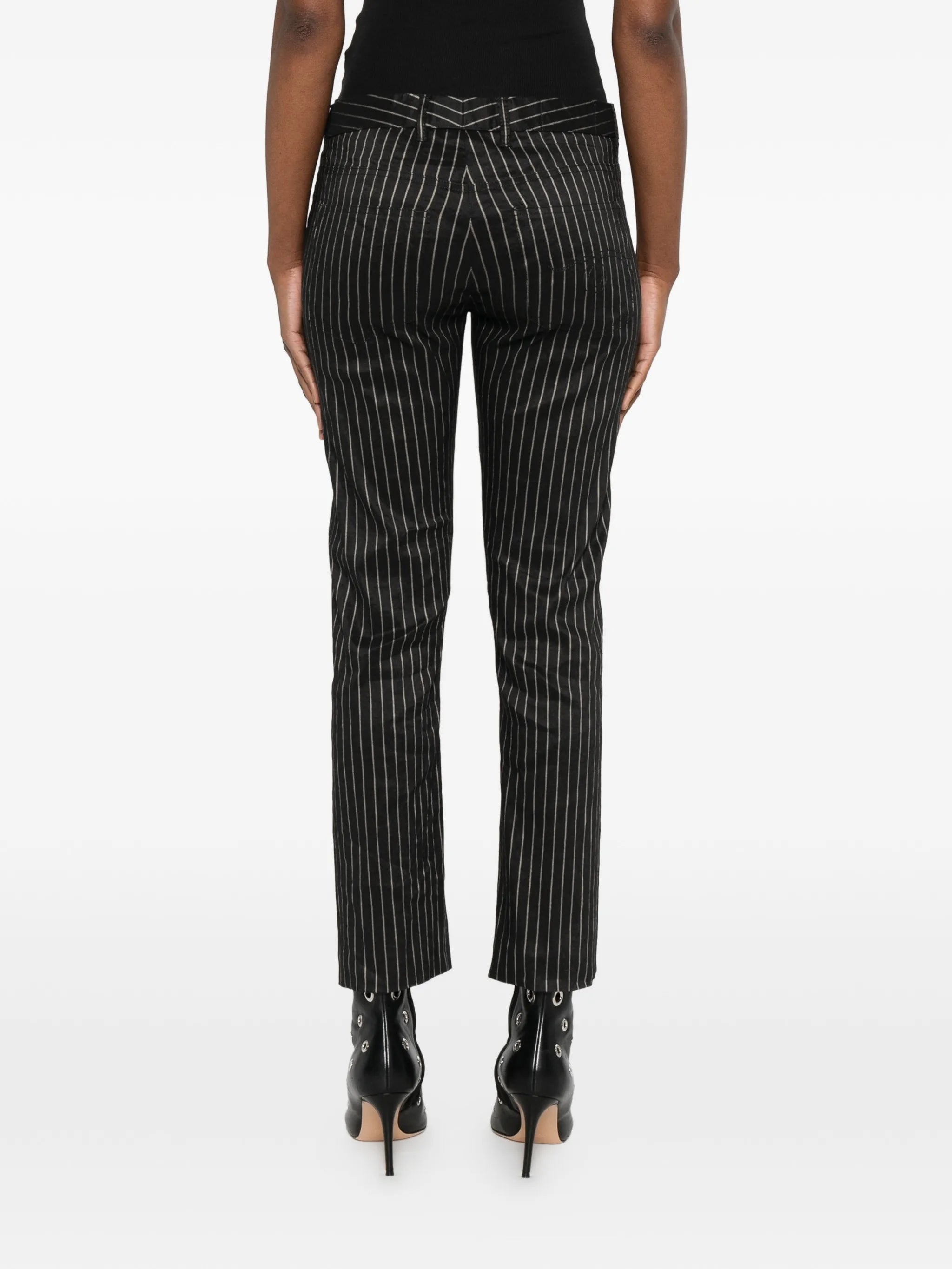 striped trousers