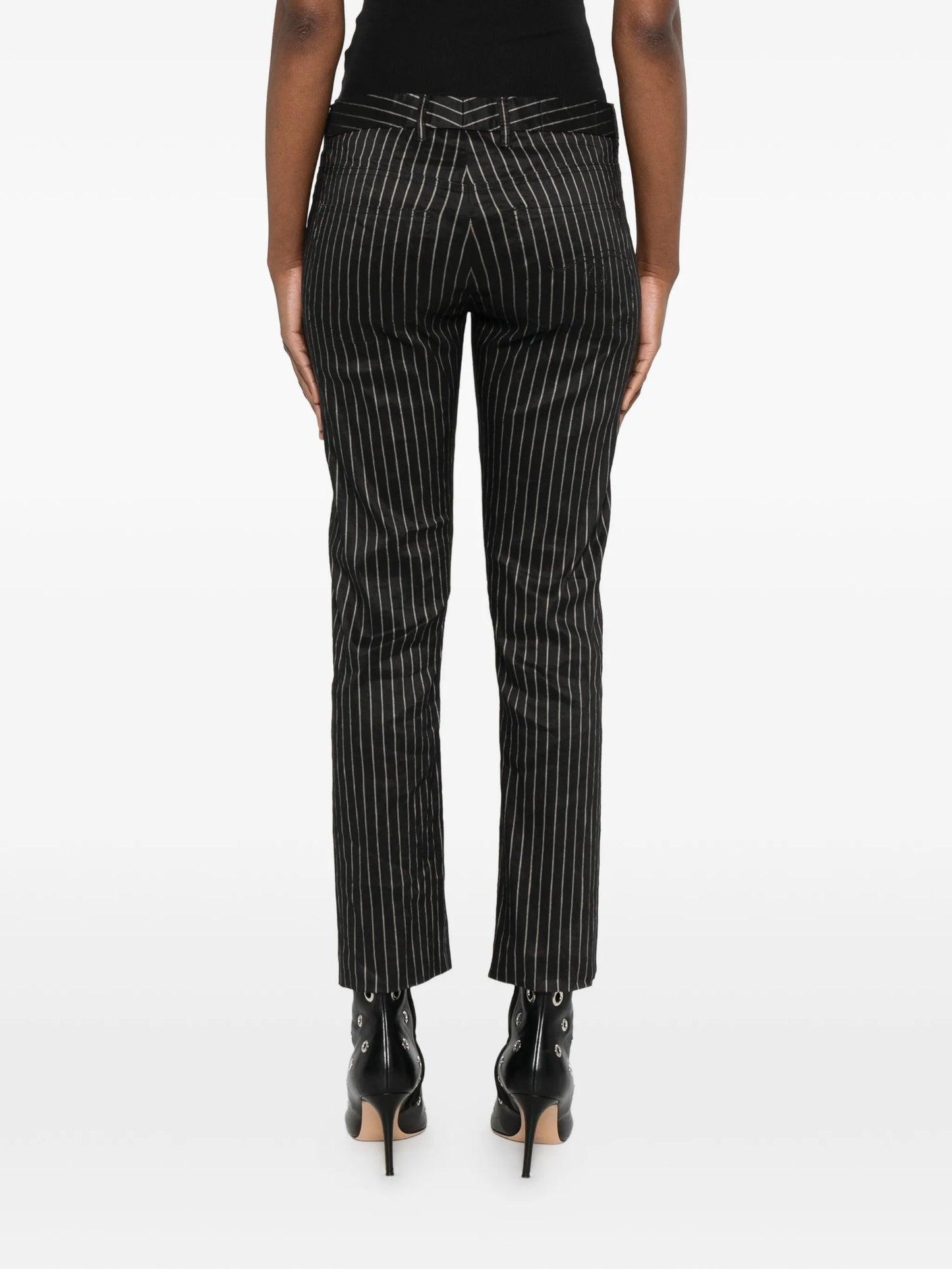 striped trousers