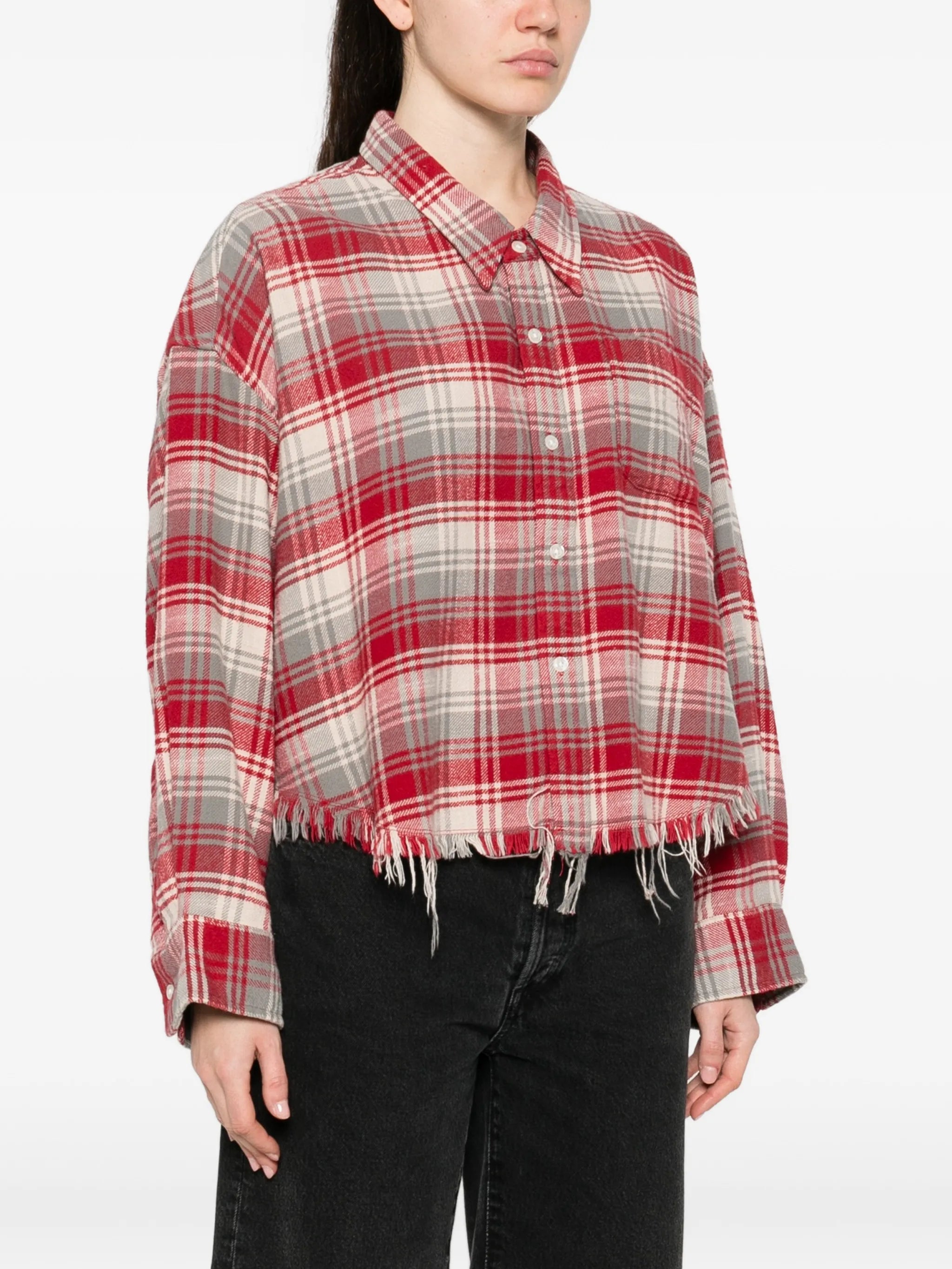 plaid shirt