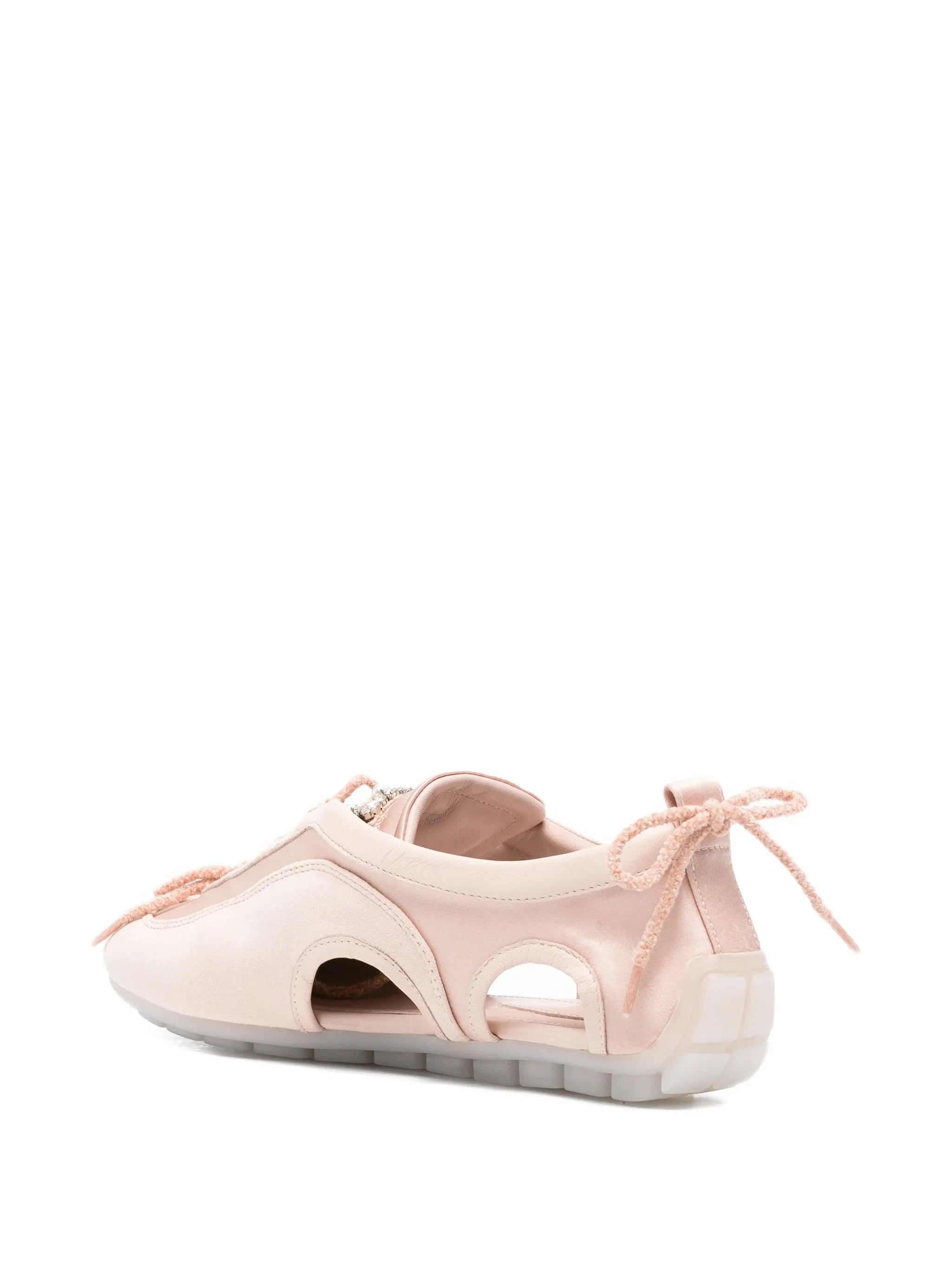 cutout ballerina grip sneakers