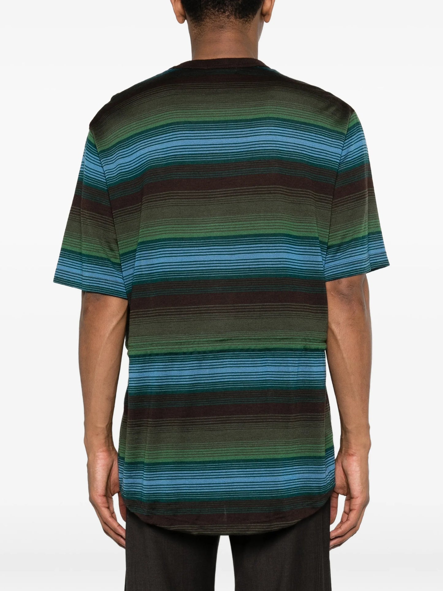 pocket striped T-shirt