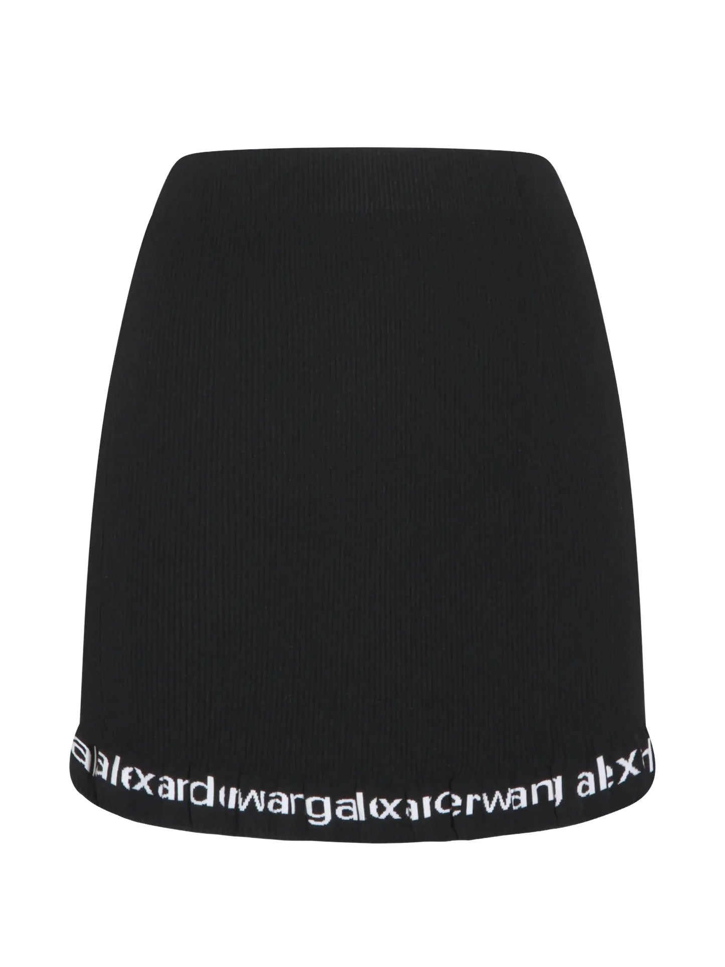 ribbed mini skirt