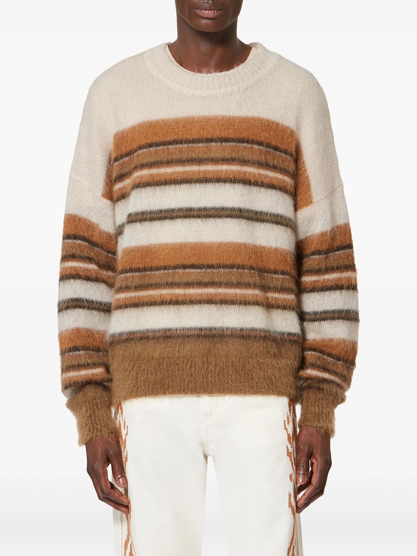 Drussellh striped pullover
