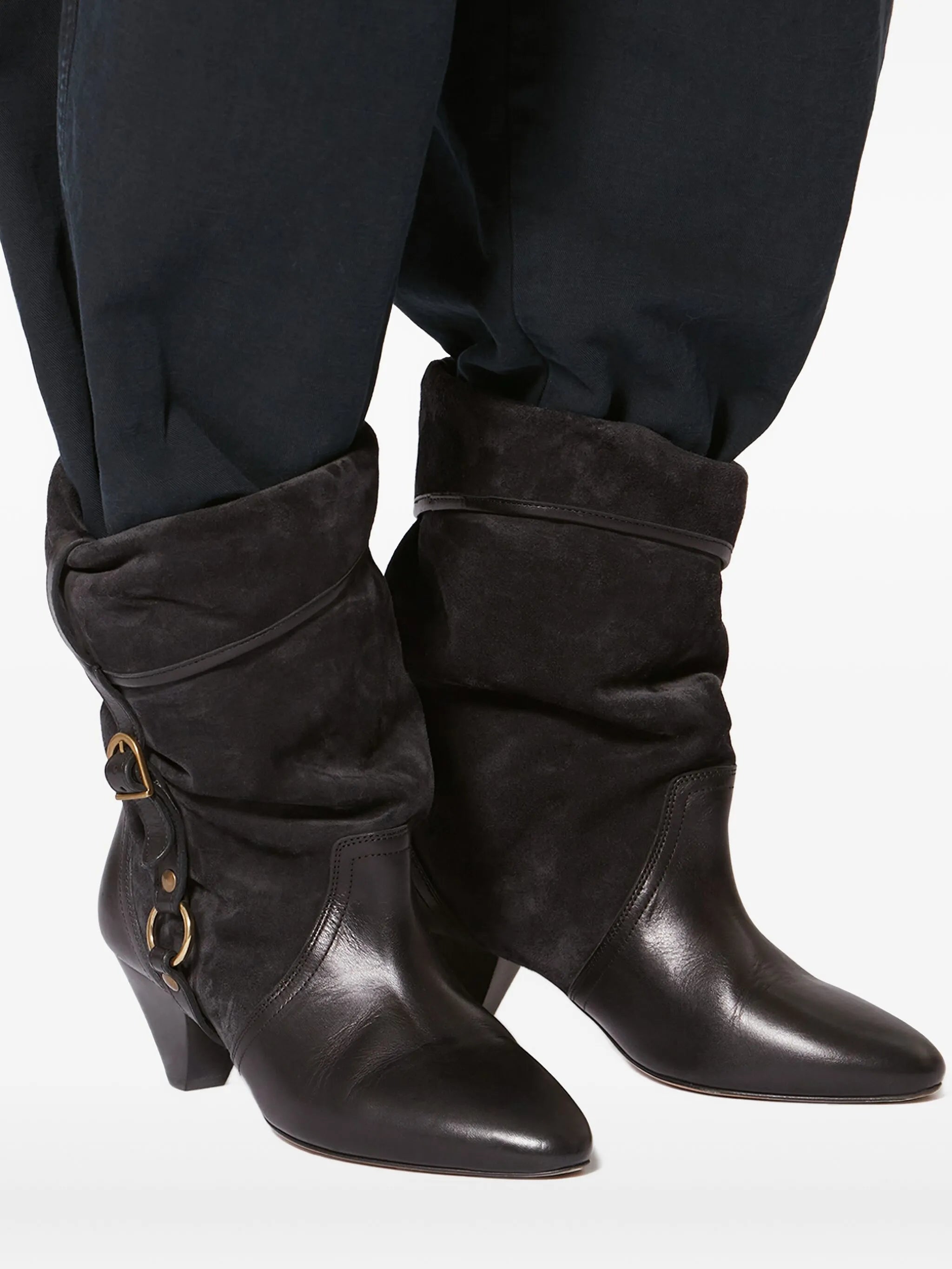55mm Darner buckle-detail ankle boots
