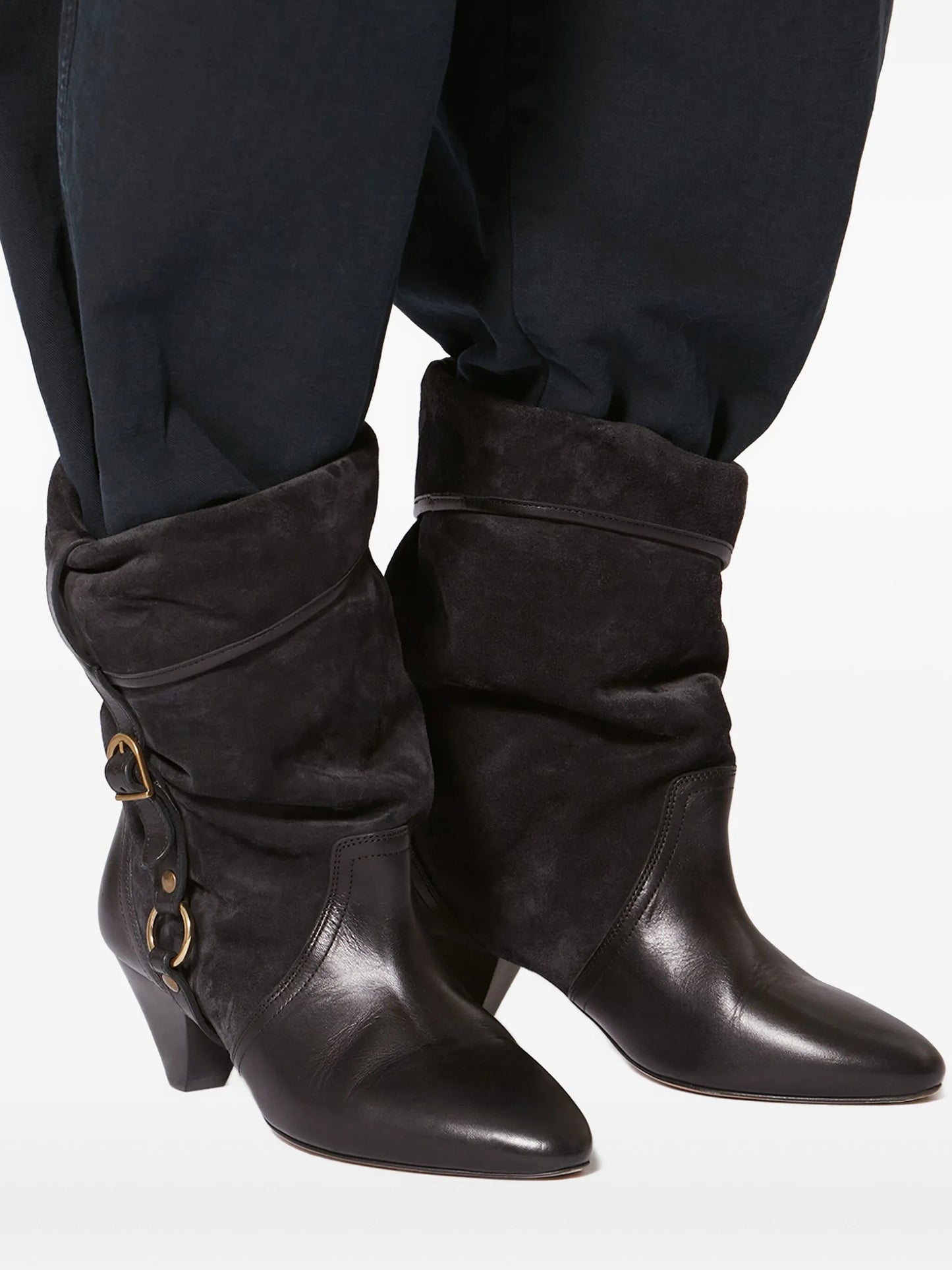 55mm Darner buckle-detail ankle boots