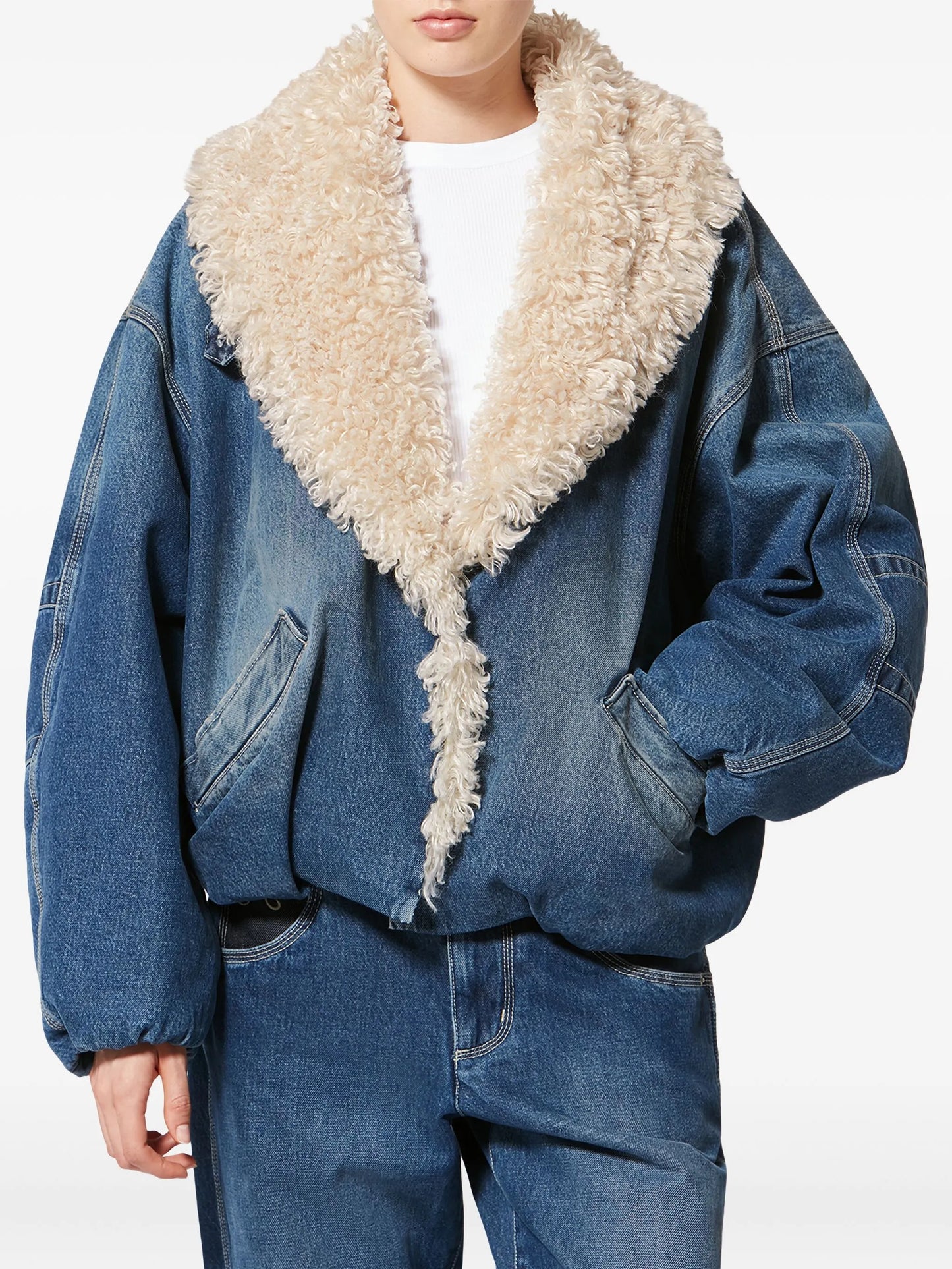 fur collar charone jacket