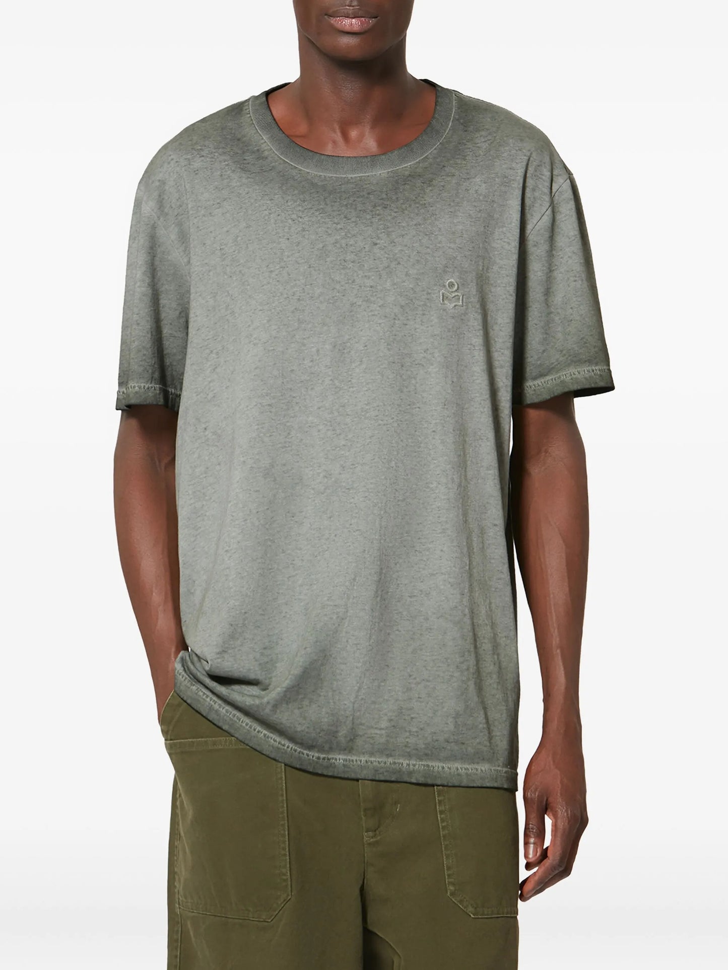 Honore logo-embroidered T-shirt