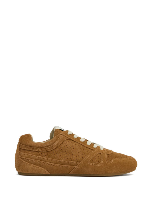 Senny low-top leather sneakers