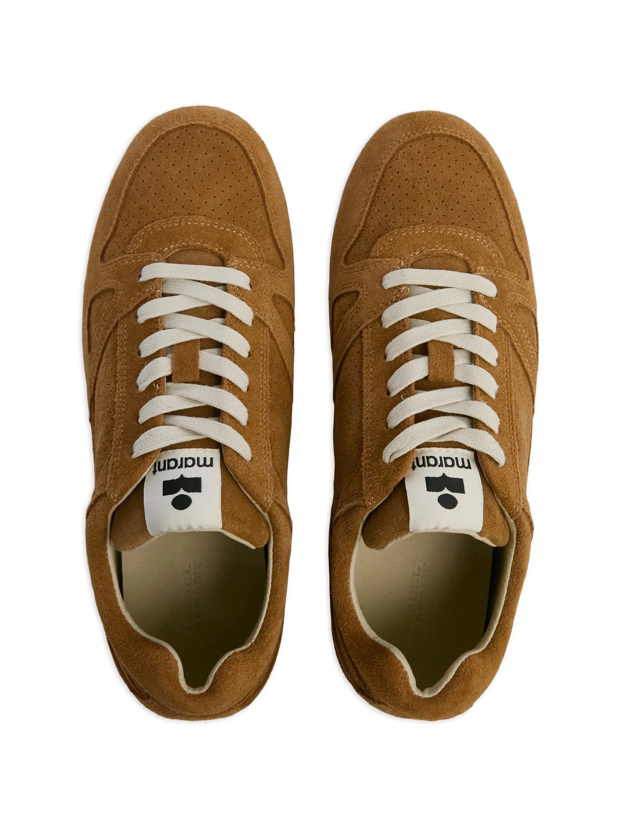Senny low-top leather sneakers