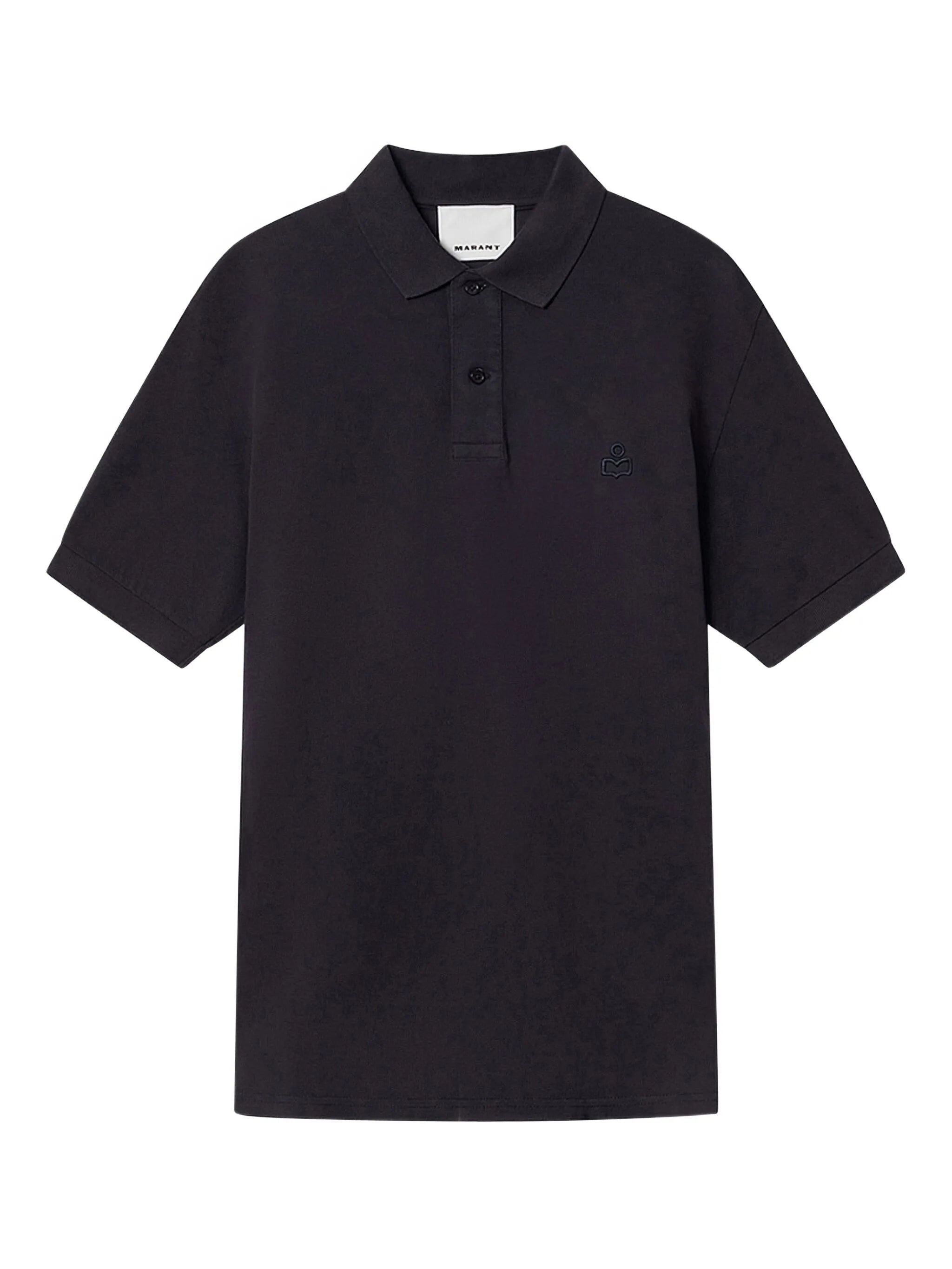 Afko embroidered polo shirt