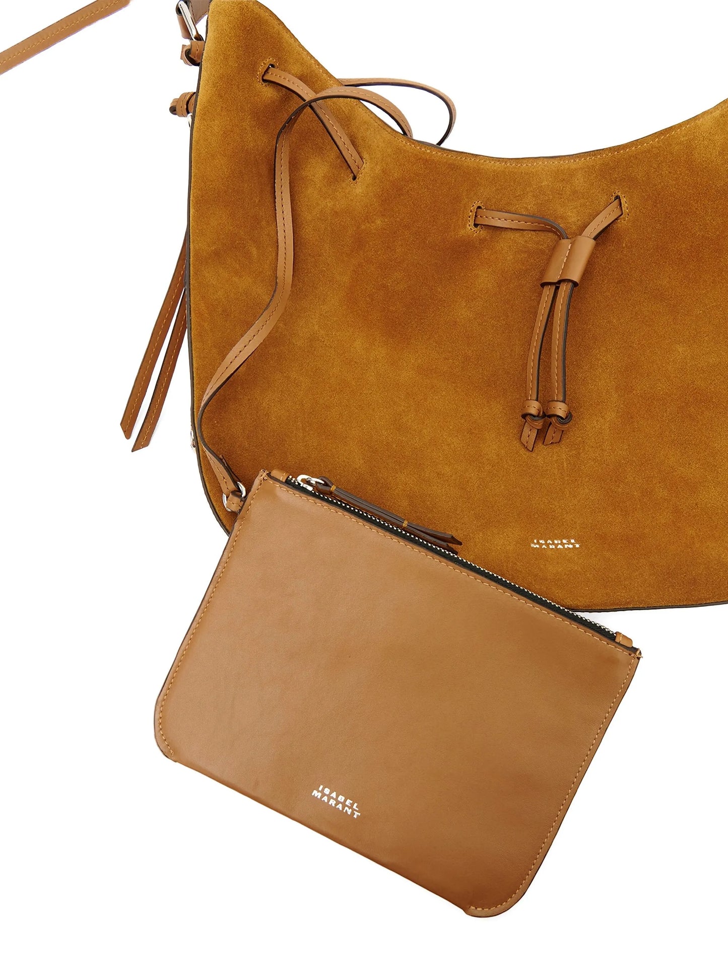 drawstring bolton shoulder bag