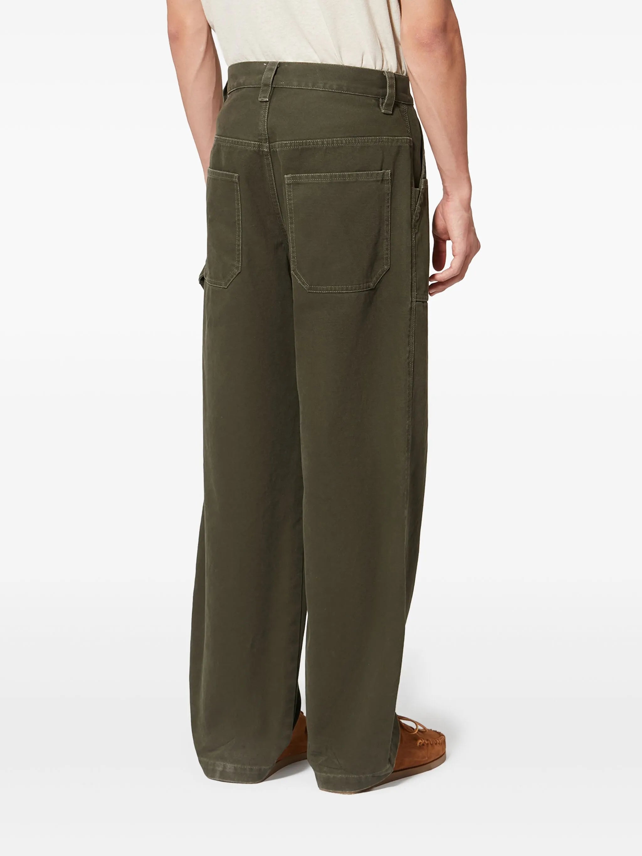 Ablom patch-pocket trousers