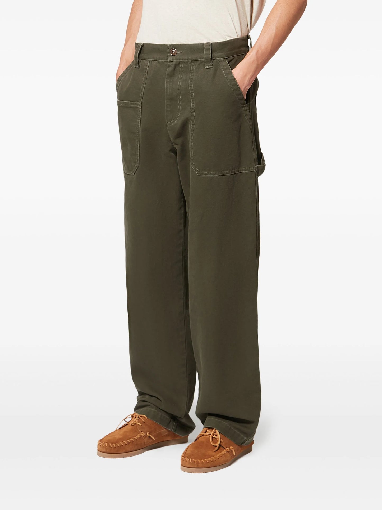 Ablom patch-pocket trousers