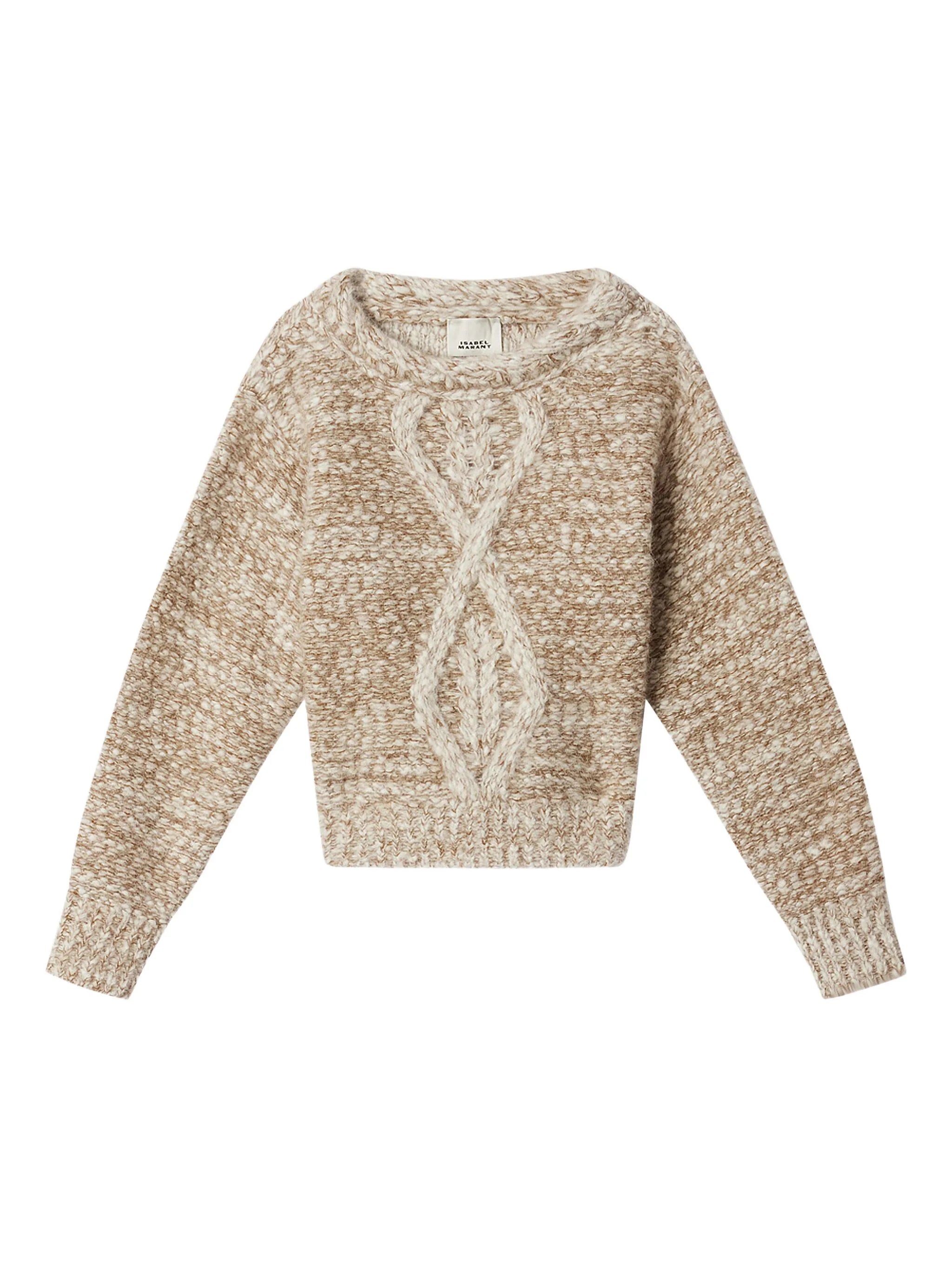 Dorota cable-knit sweater
