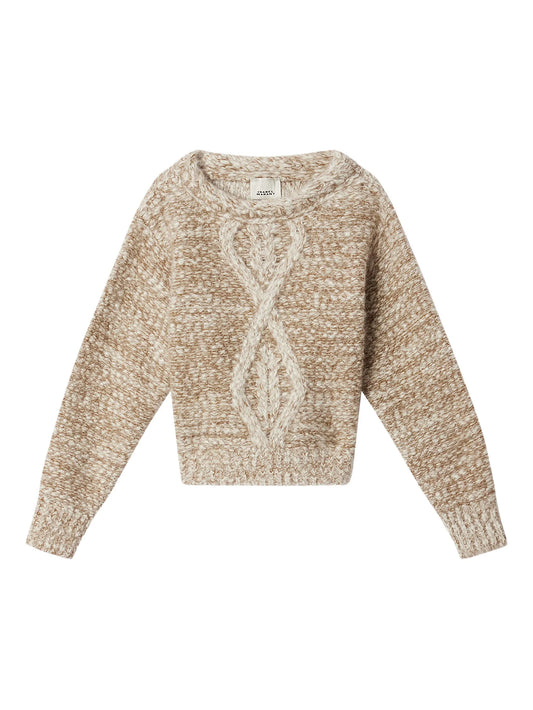 Dorota cable-knit sweater