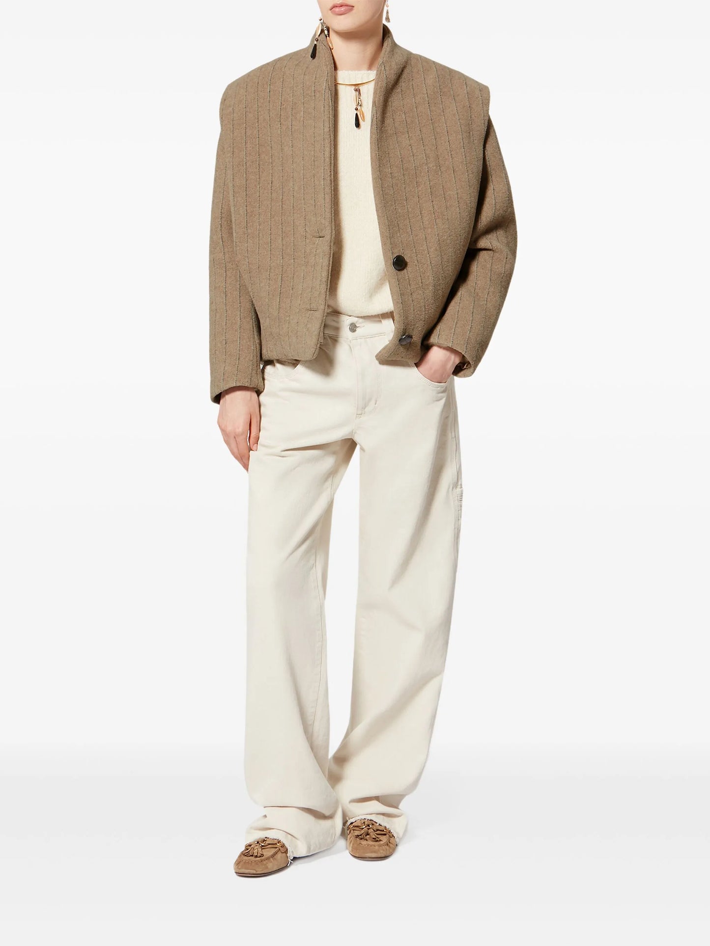 Dyogo striped jacket