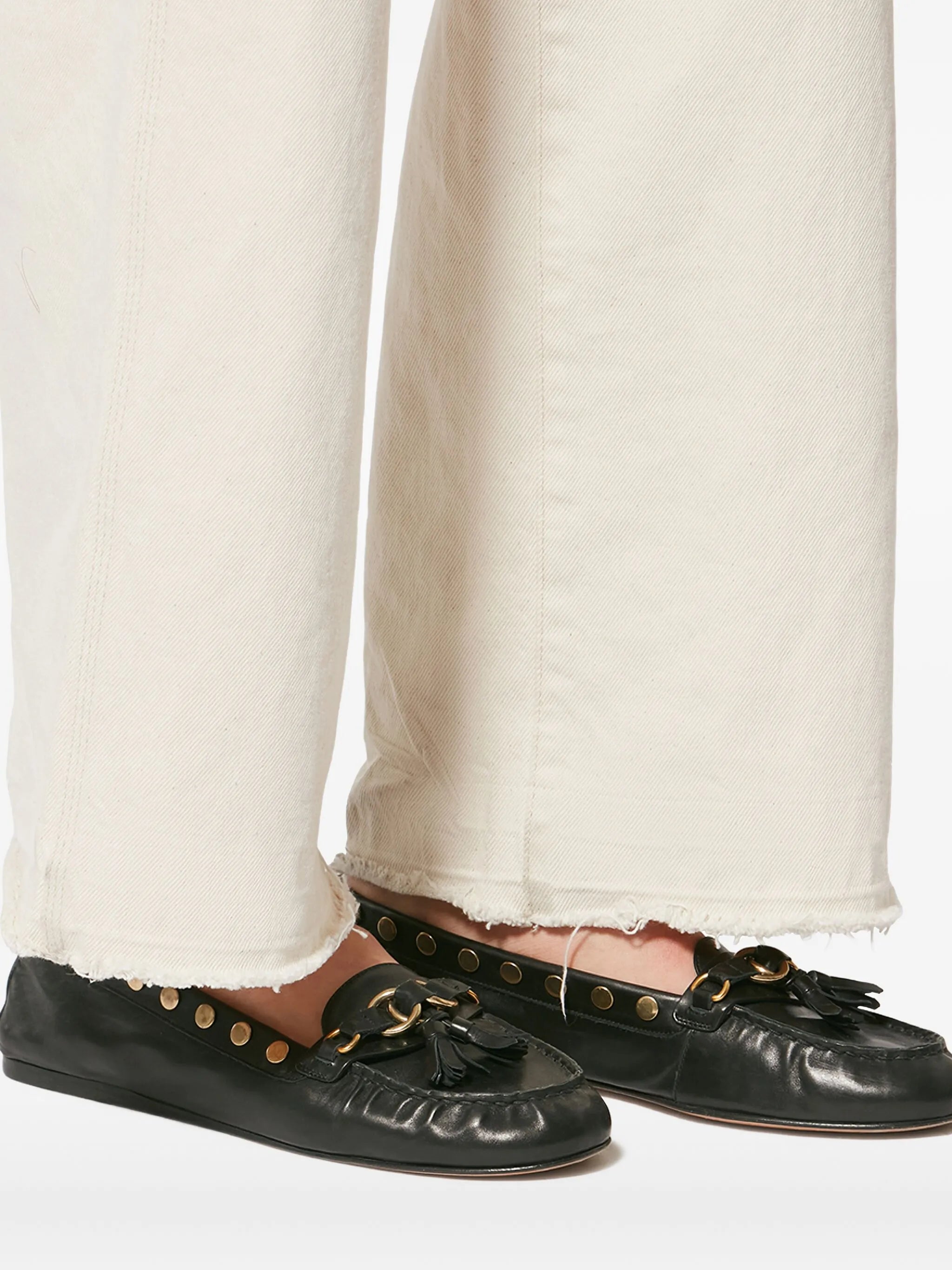 x faxel studded tassel loafers