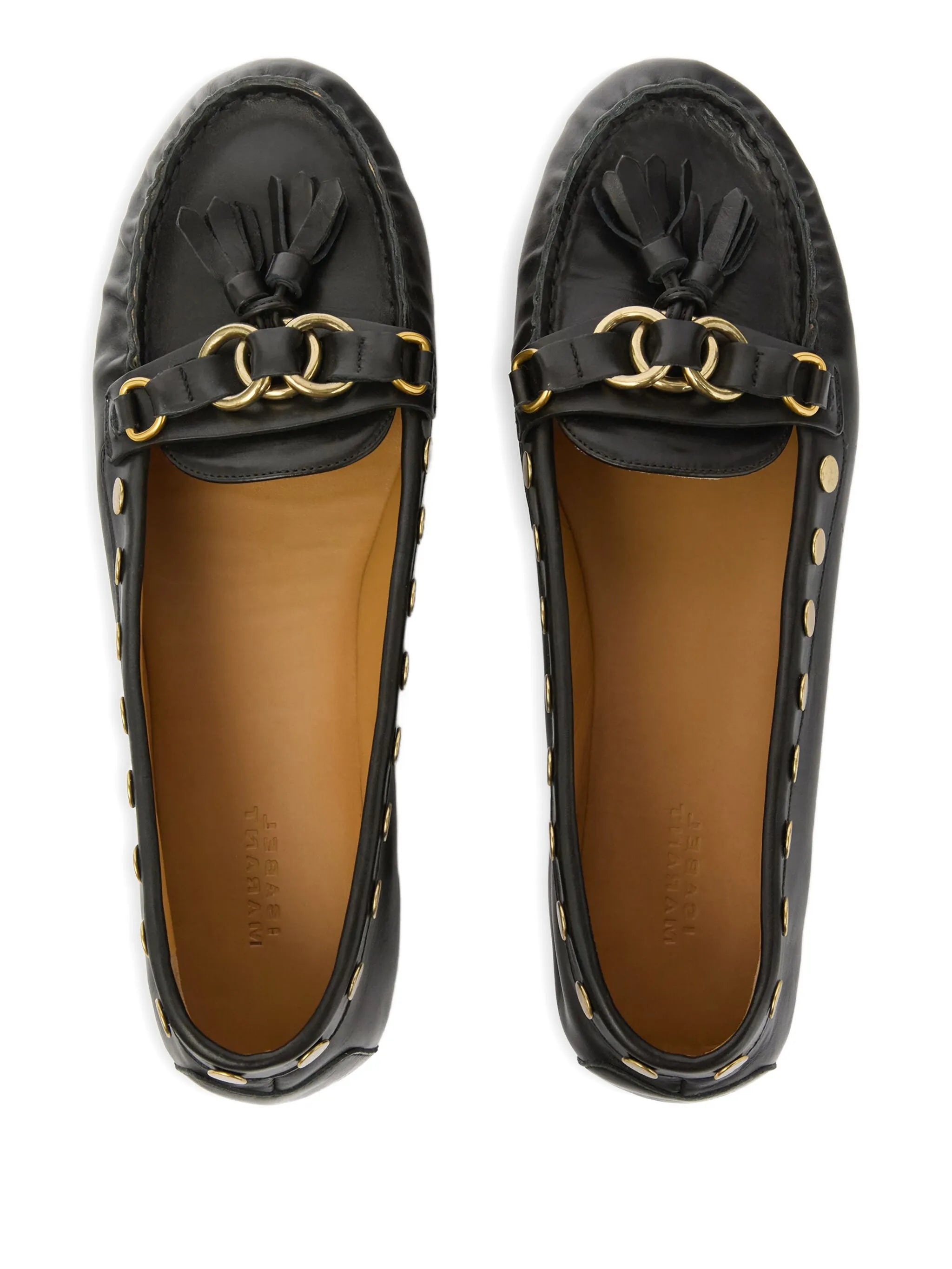 x faxel studded tassel loafers