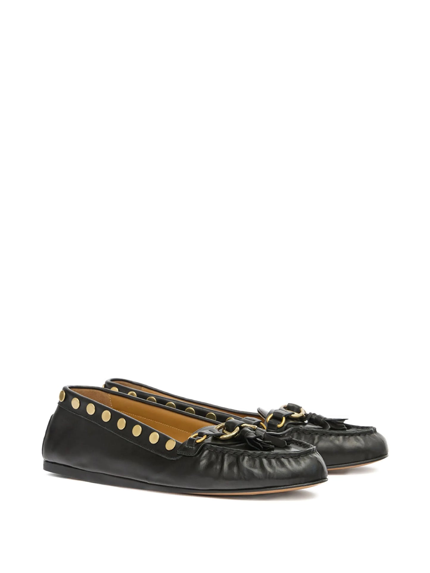 x faxel studded tassel loafers
