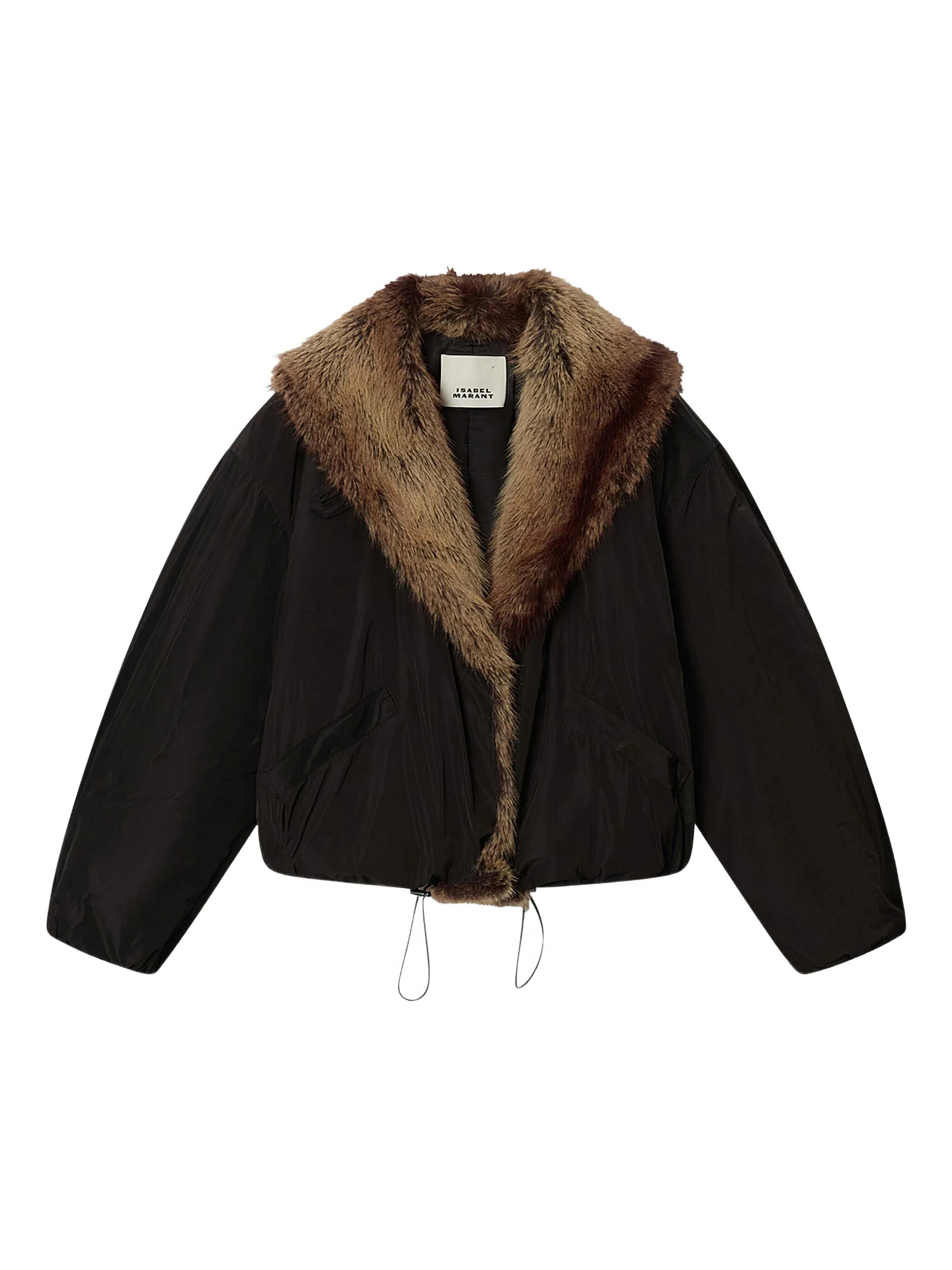 Charone jacket short faux fur-lined parka