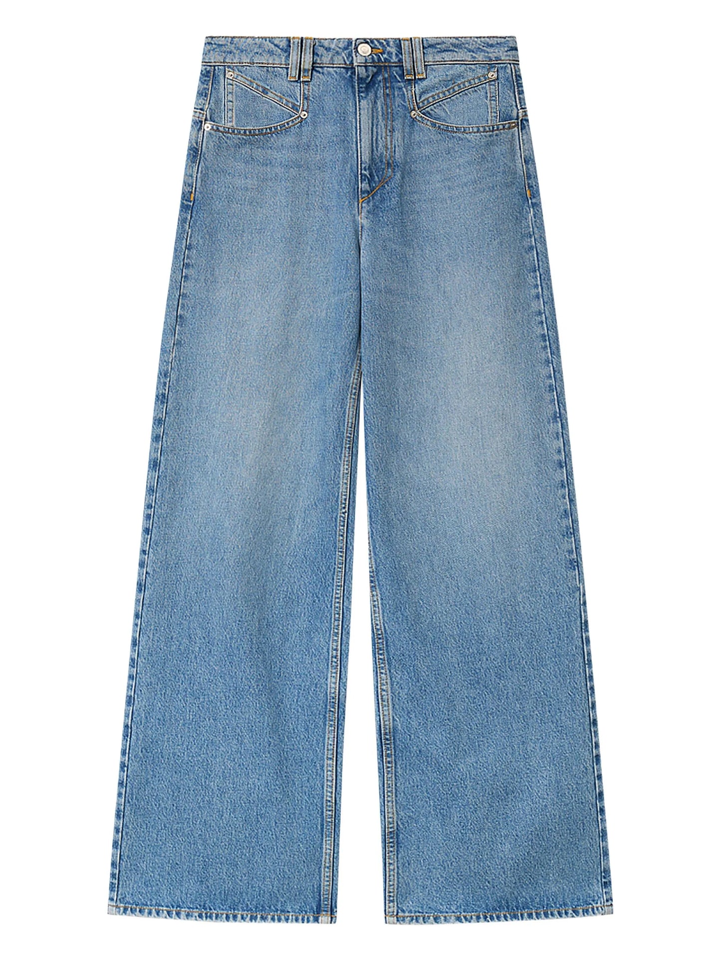 Lemony pocket jeans