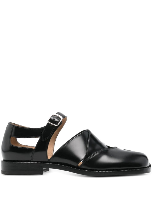 maison margiela Tabi leather sandals