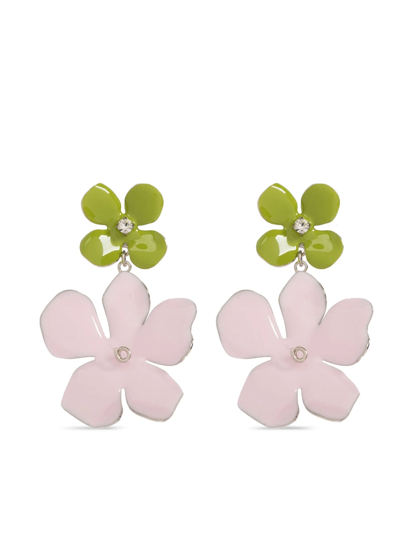 floral drop earrings