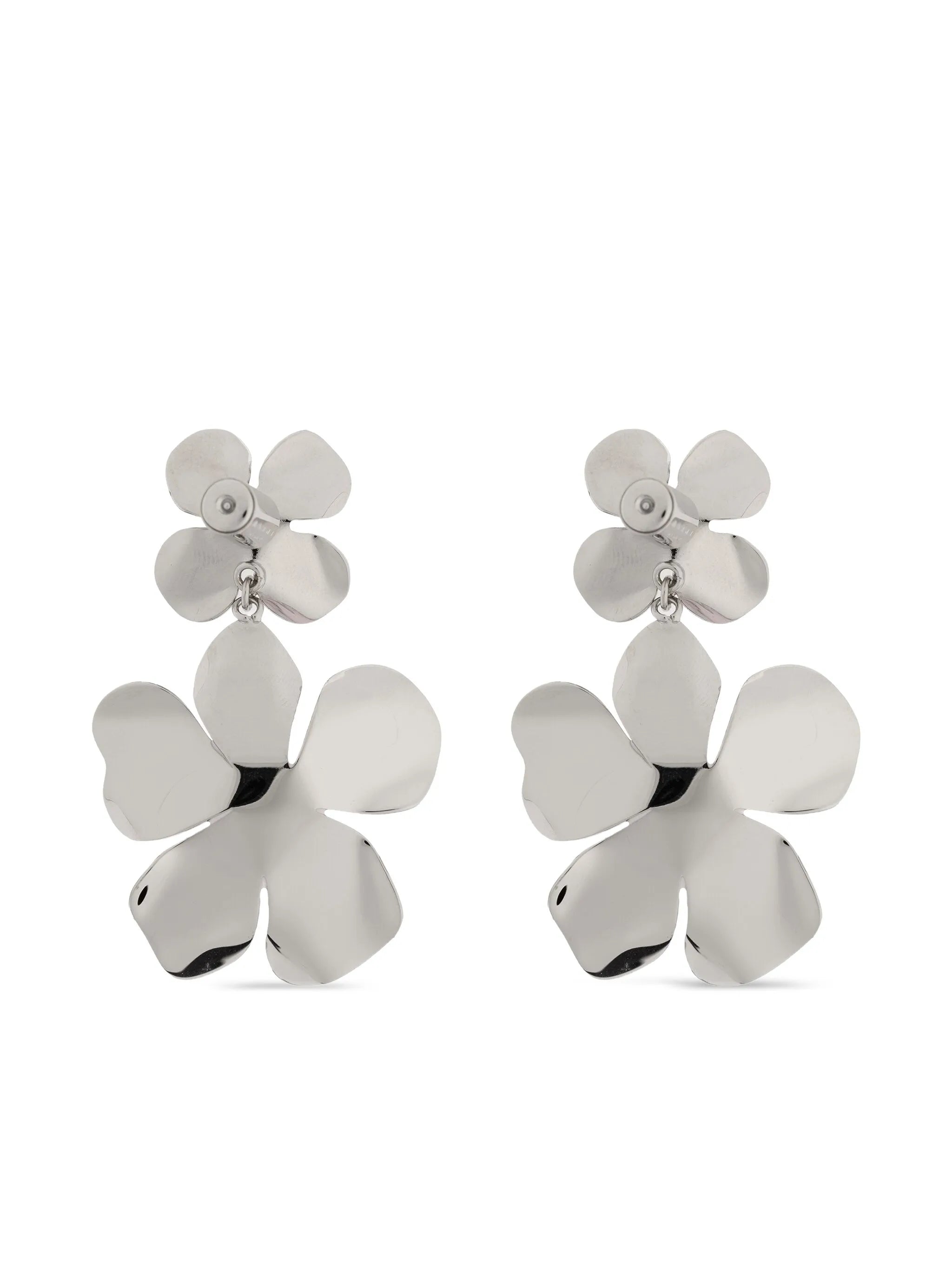 floral drop earrings