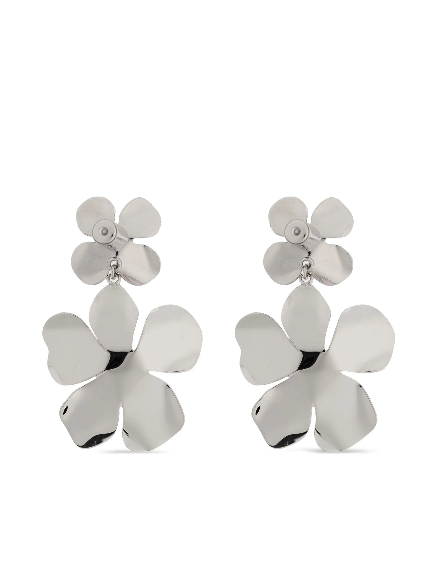 floral drop earrings