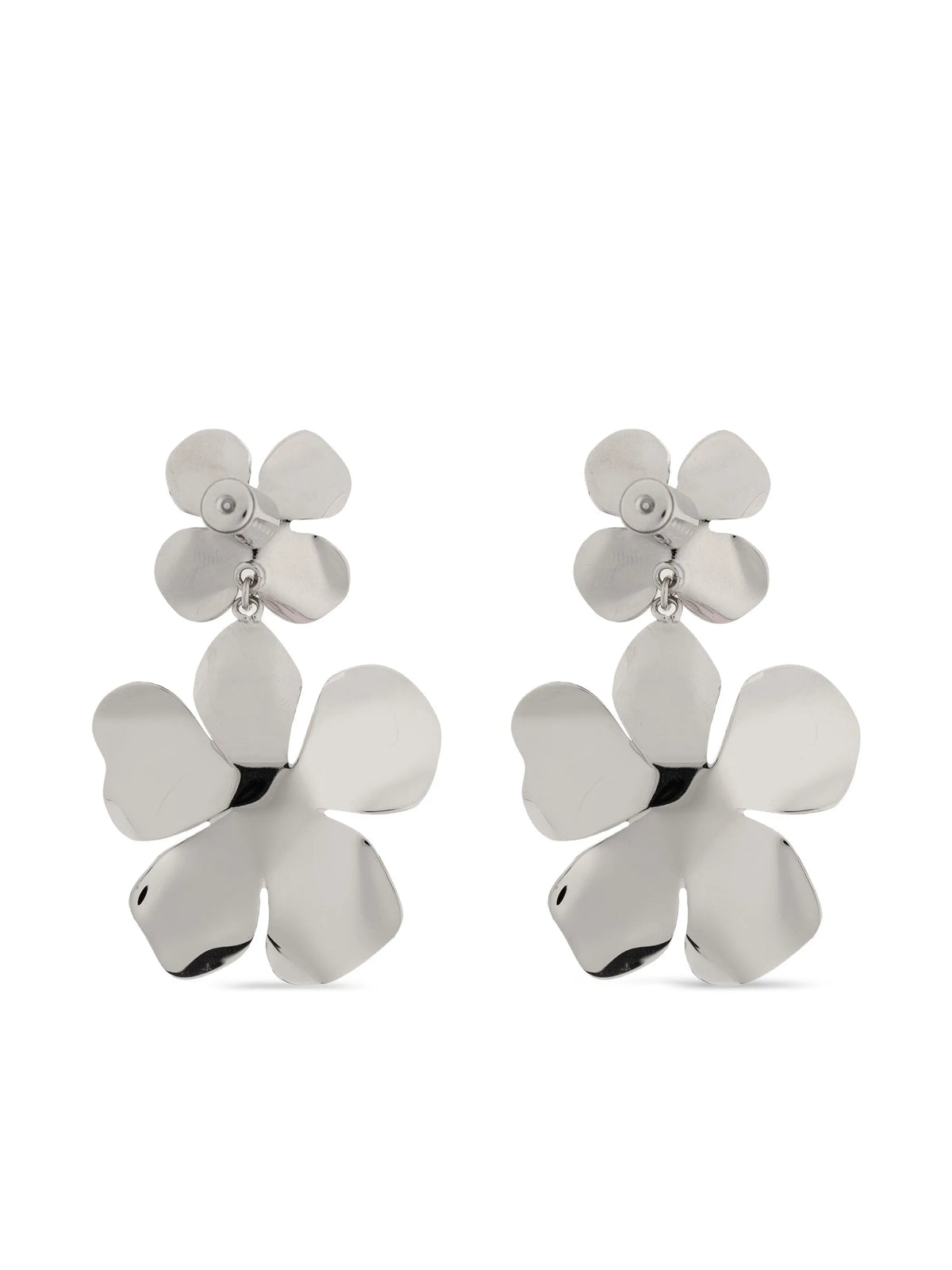 floral drop earrings