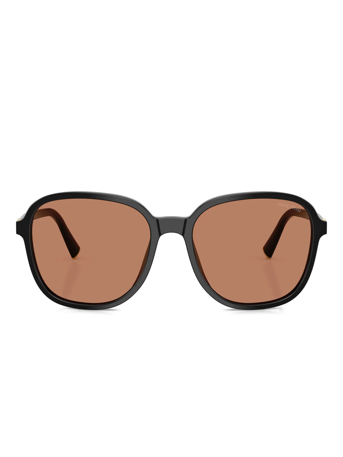 logo-plaque square-frame sunglasses