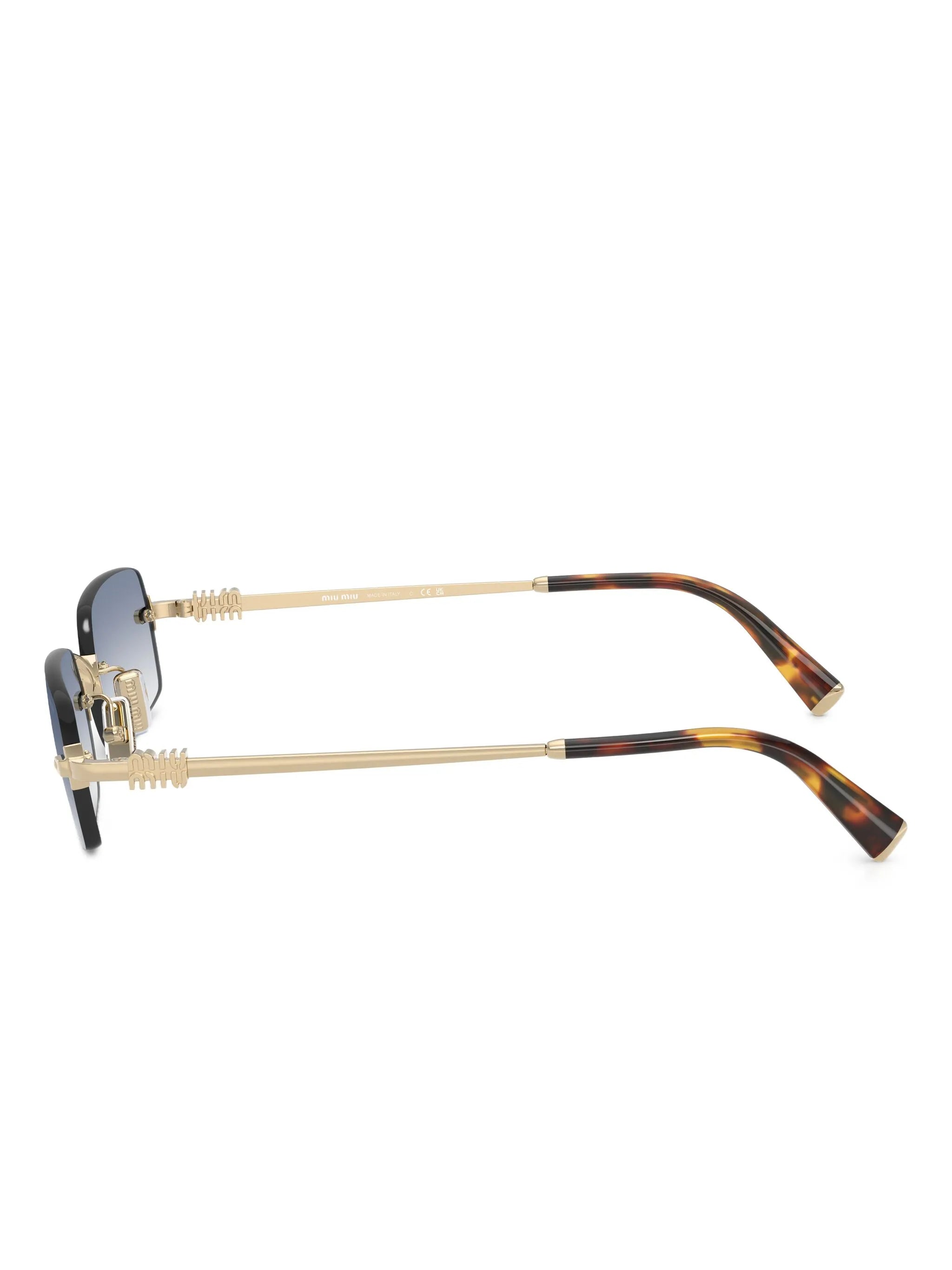 rectangle-frame sunglasses
