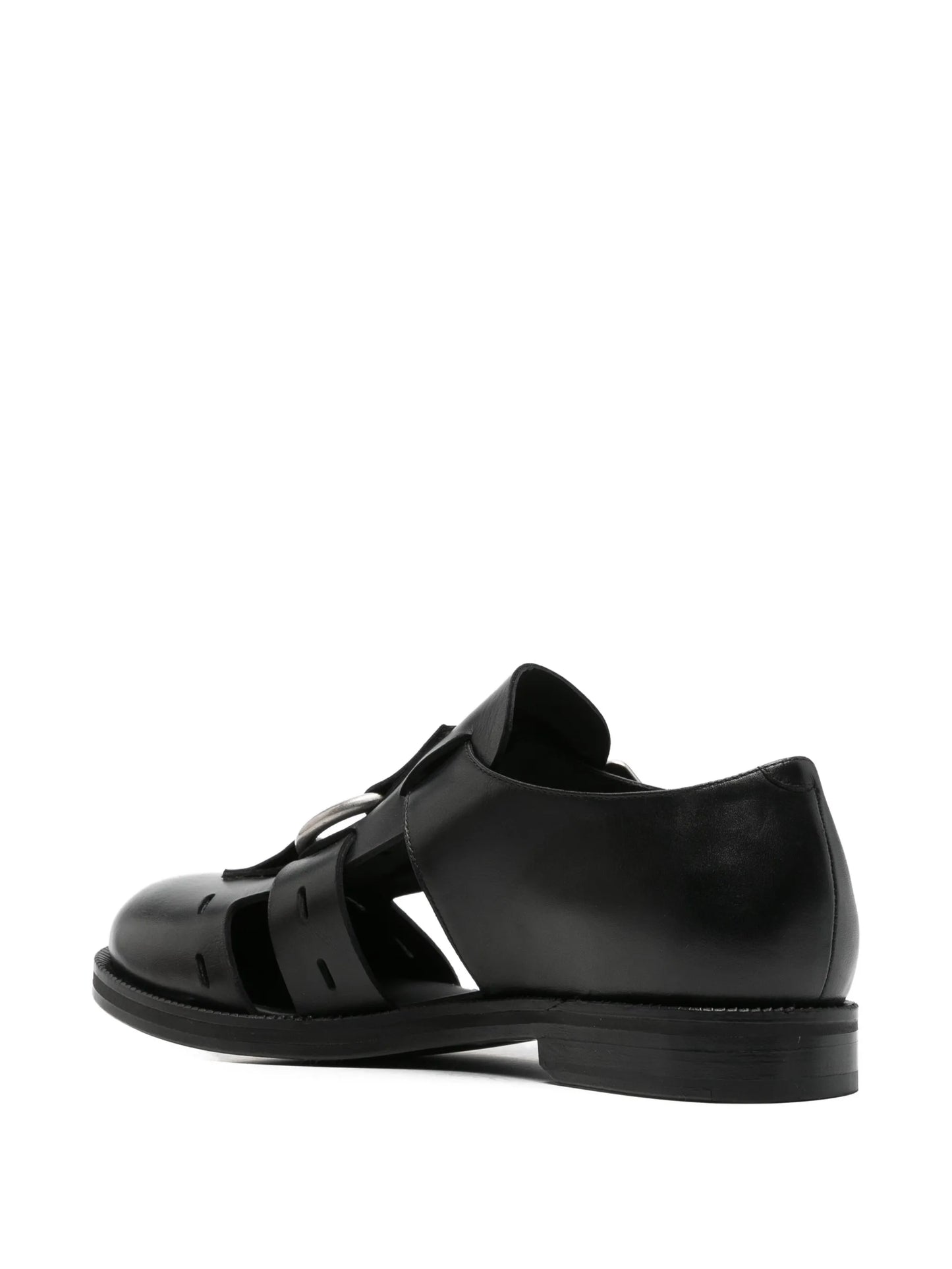 Bondage belt sandals