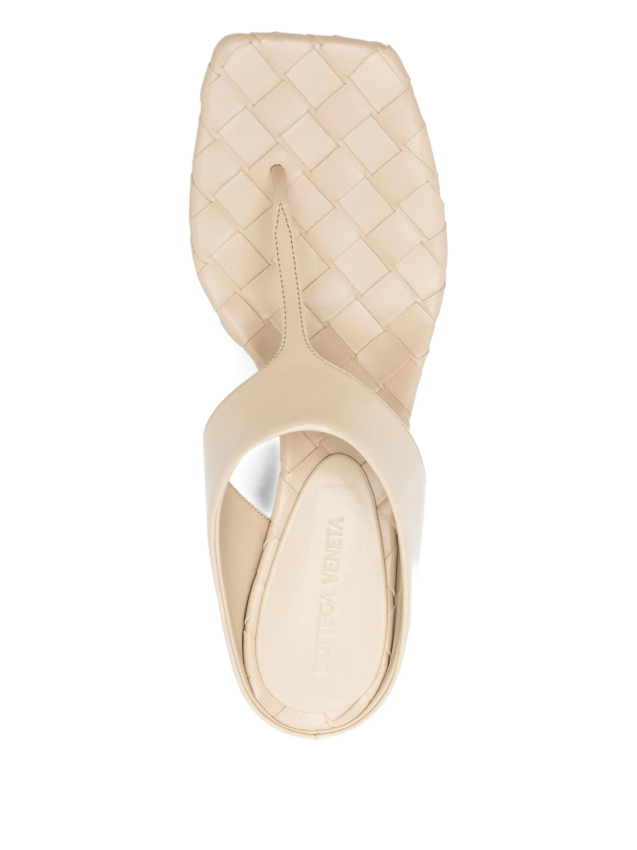 45mm Marella Intrecciato block-heel sandals