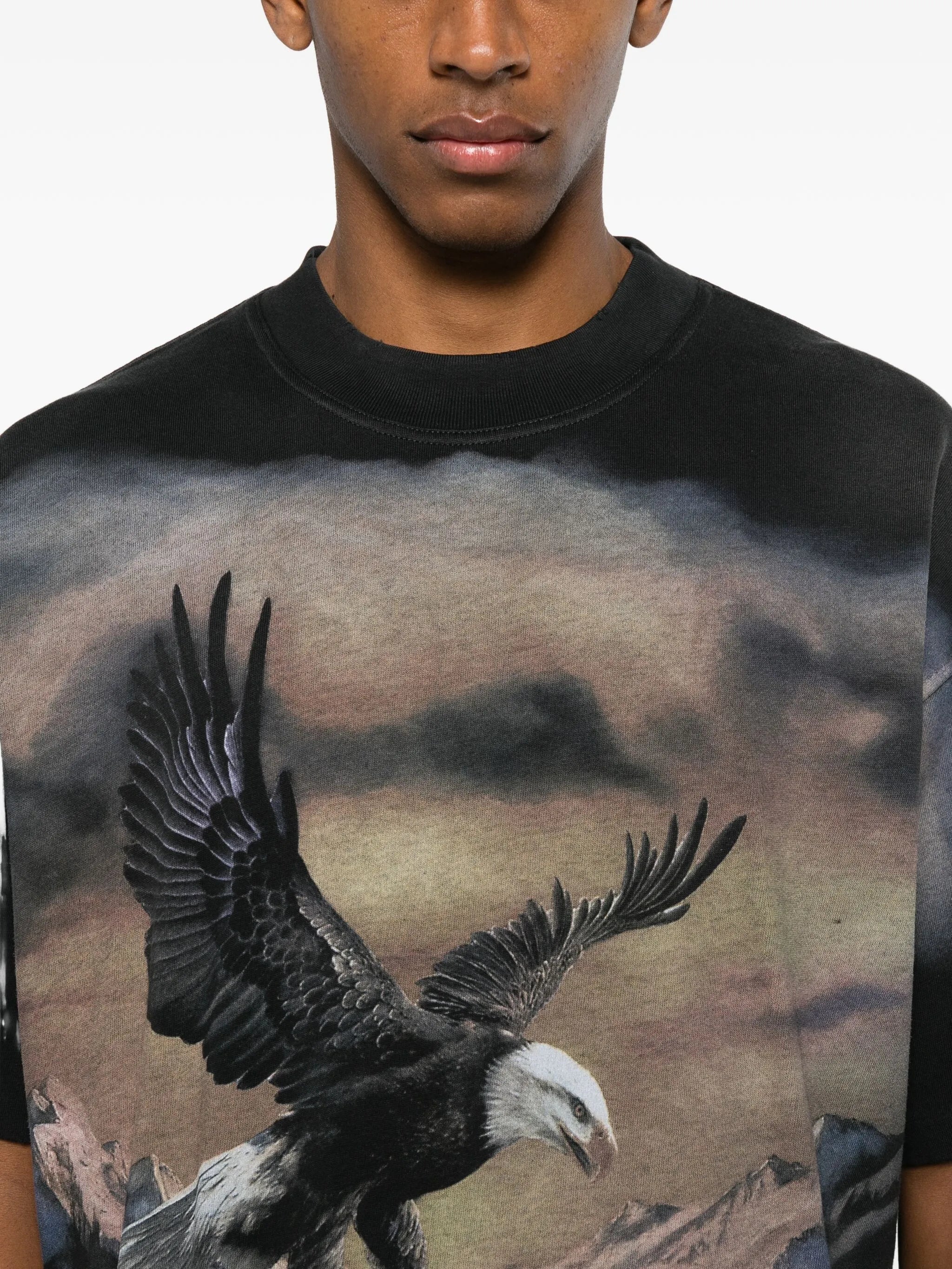 eagle graphic T-shirt