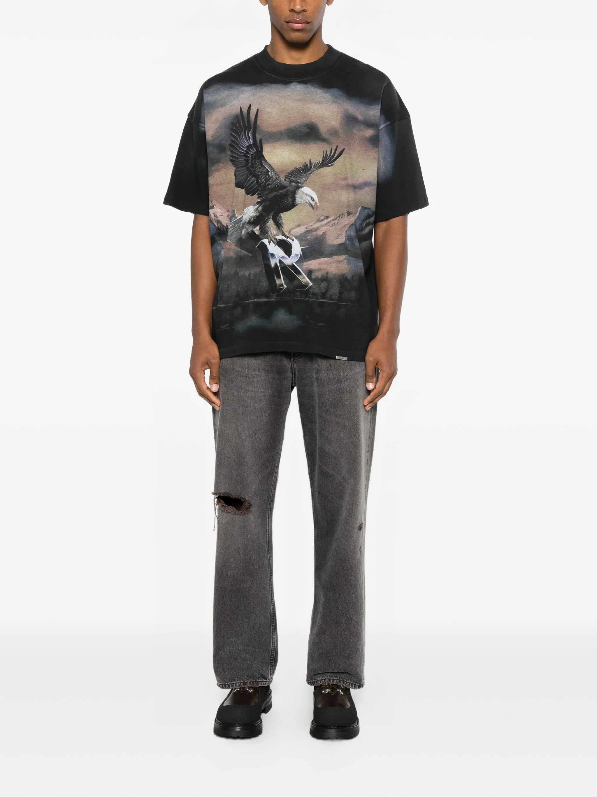 eagle graphic T-shirt