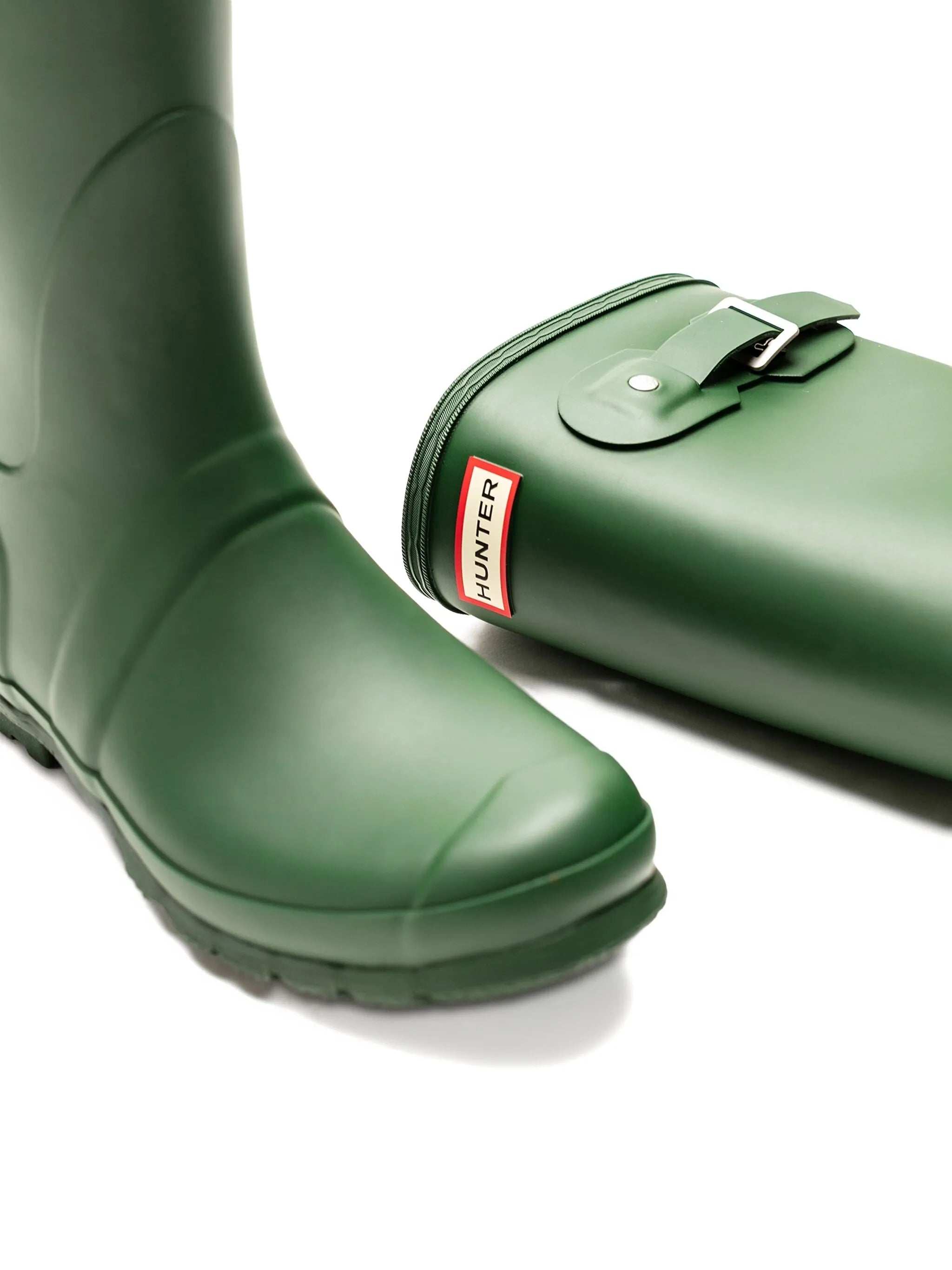 logo-appliqué rain boots