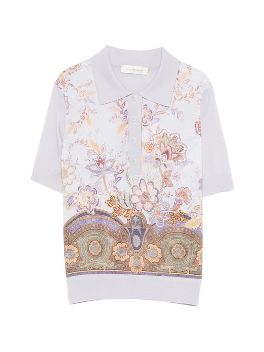 Luna floral print jersey
