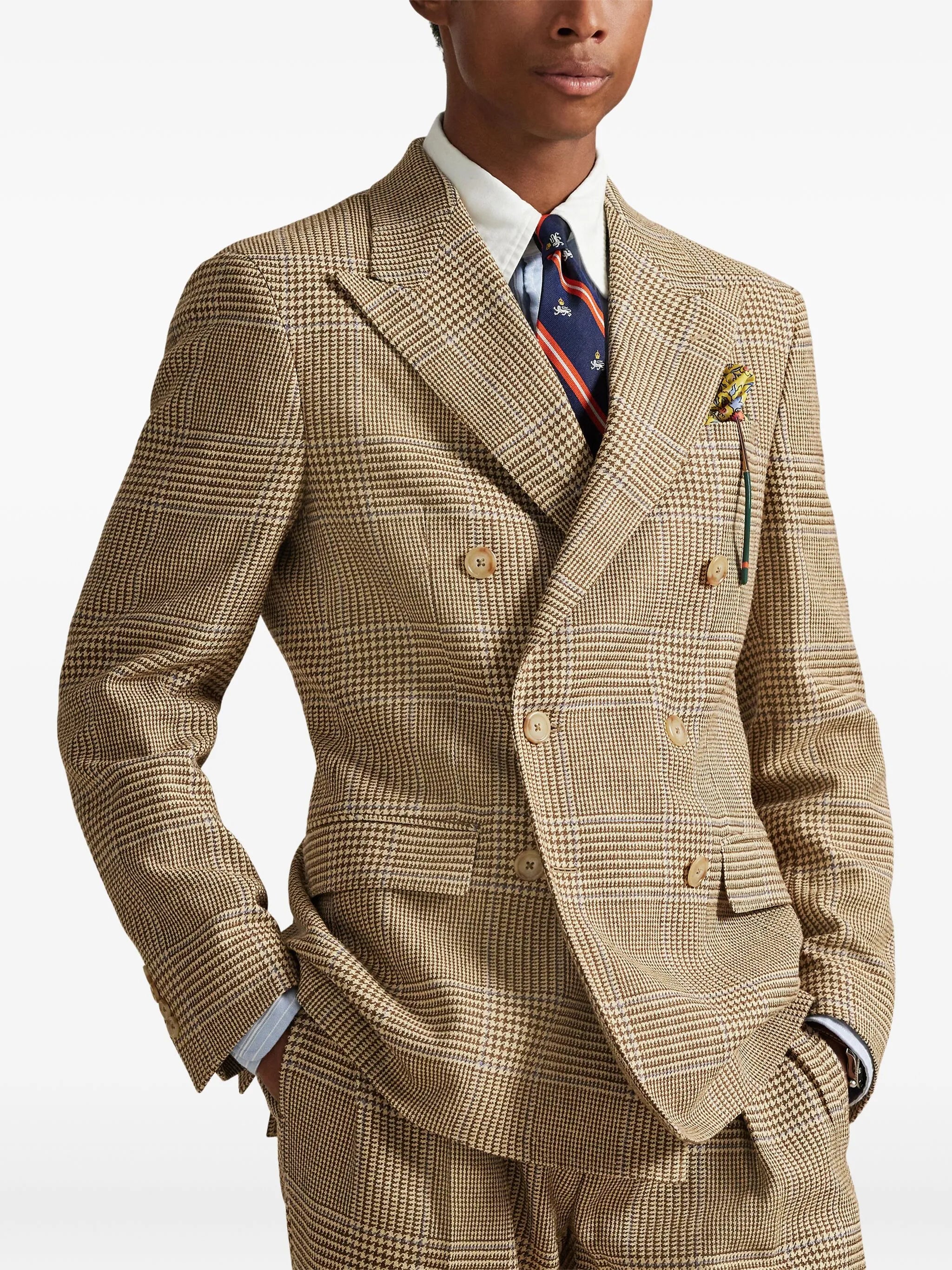 double-breasted blazer