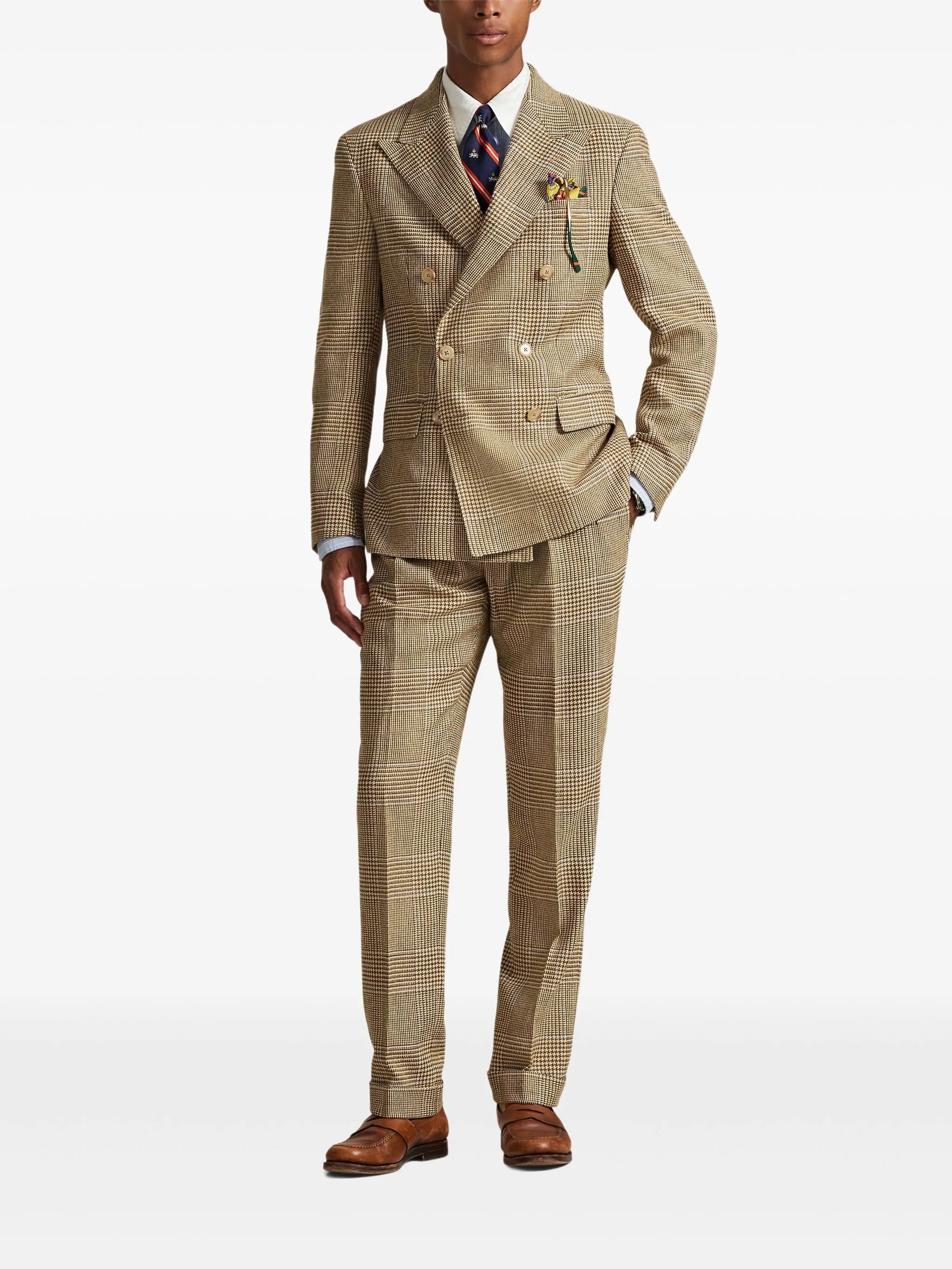 double-breasted blazer