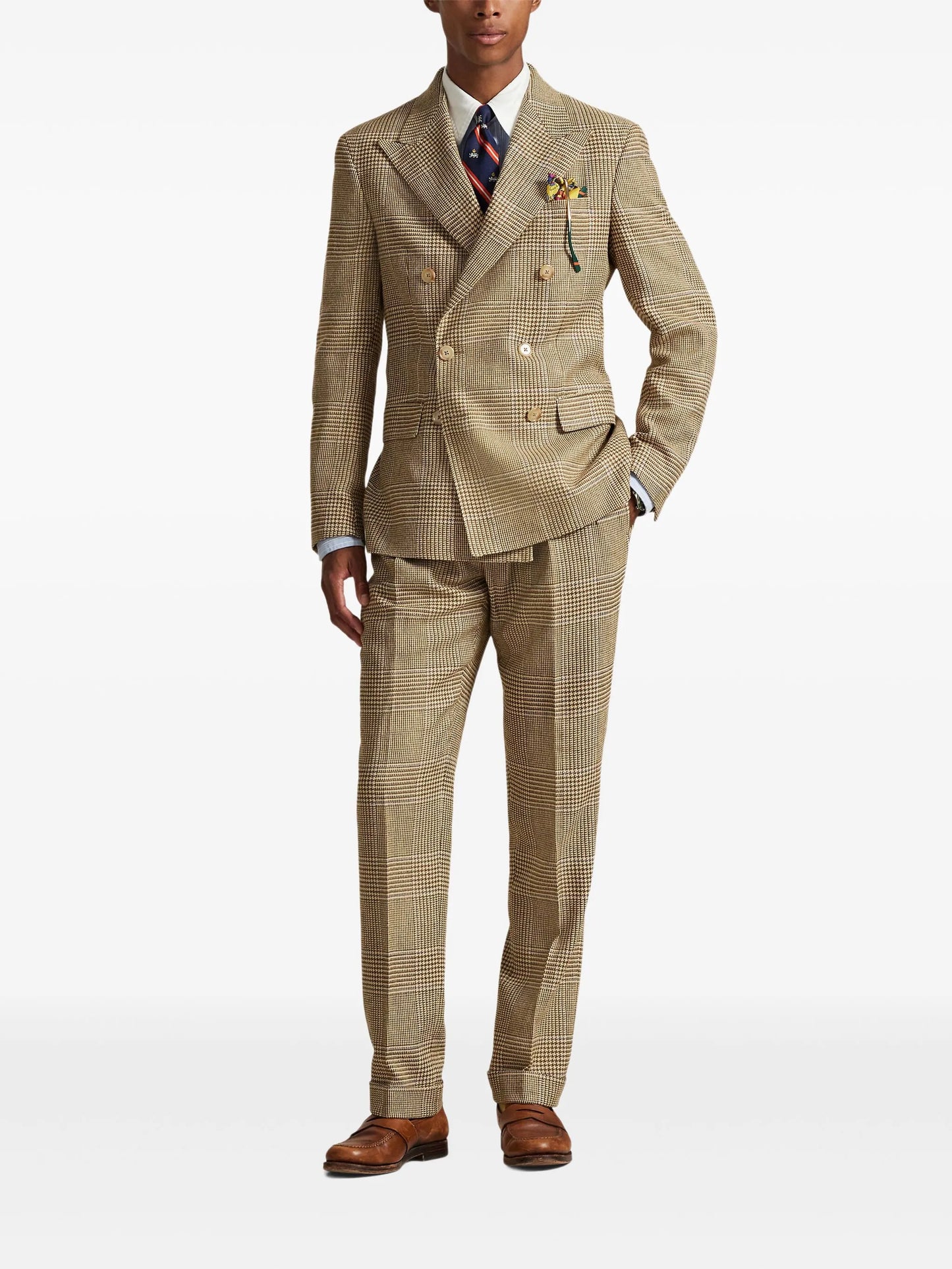 double-breasted blazer