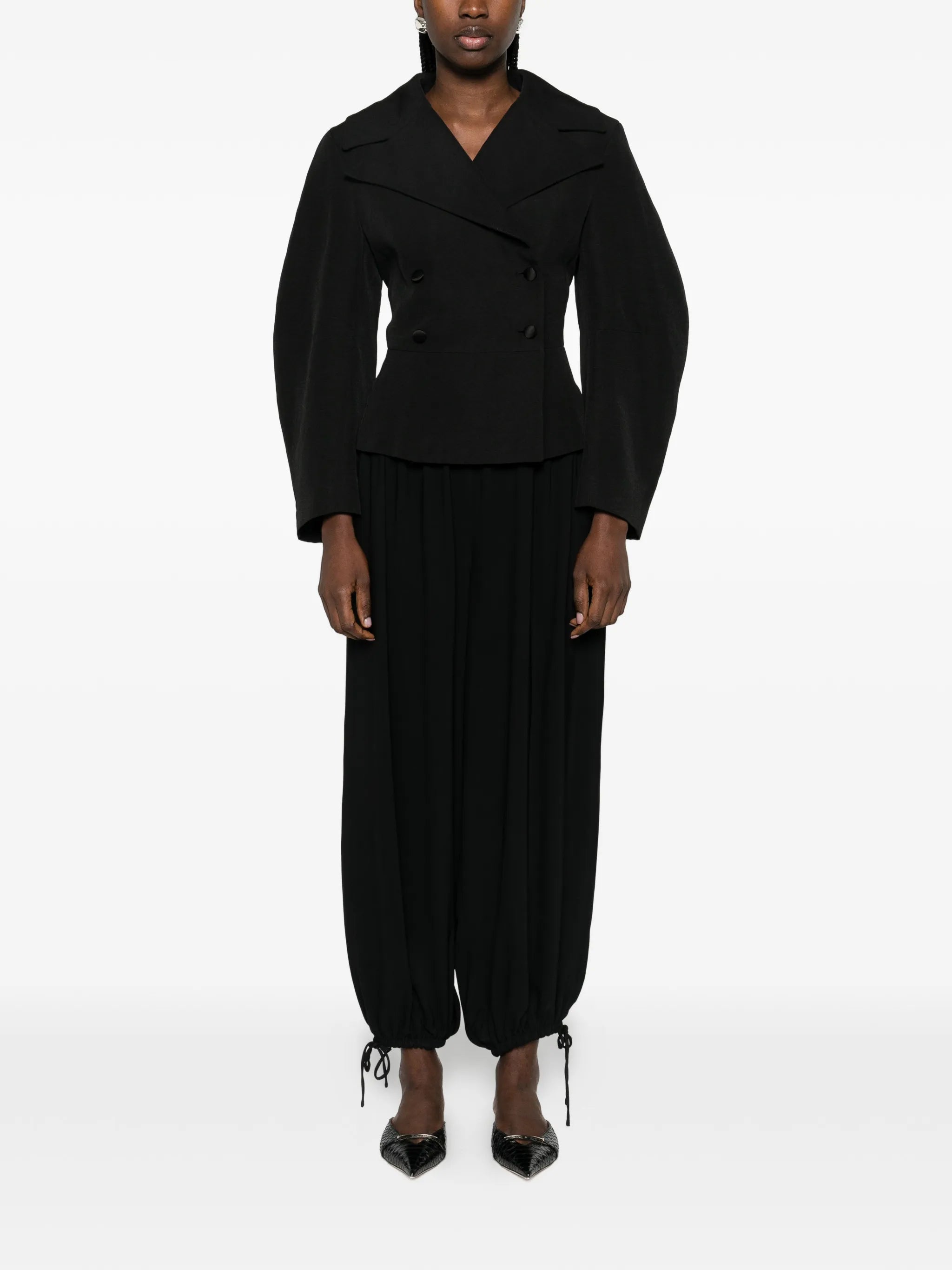 Jiani double-breasted jacket