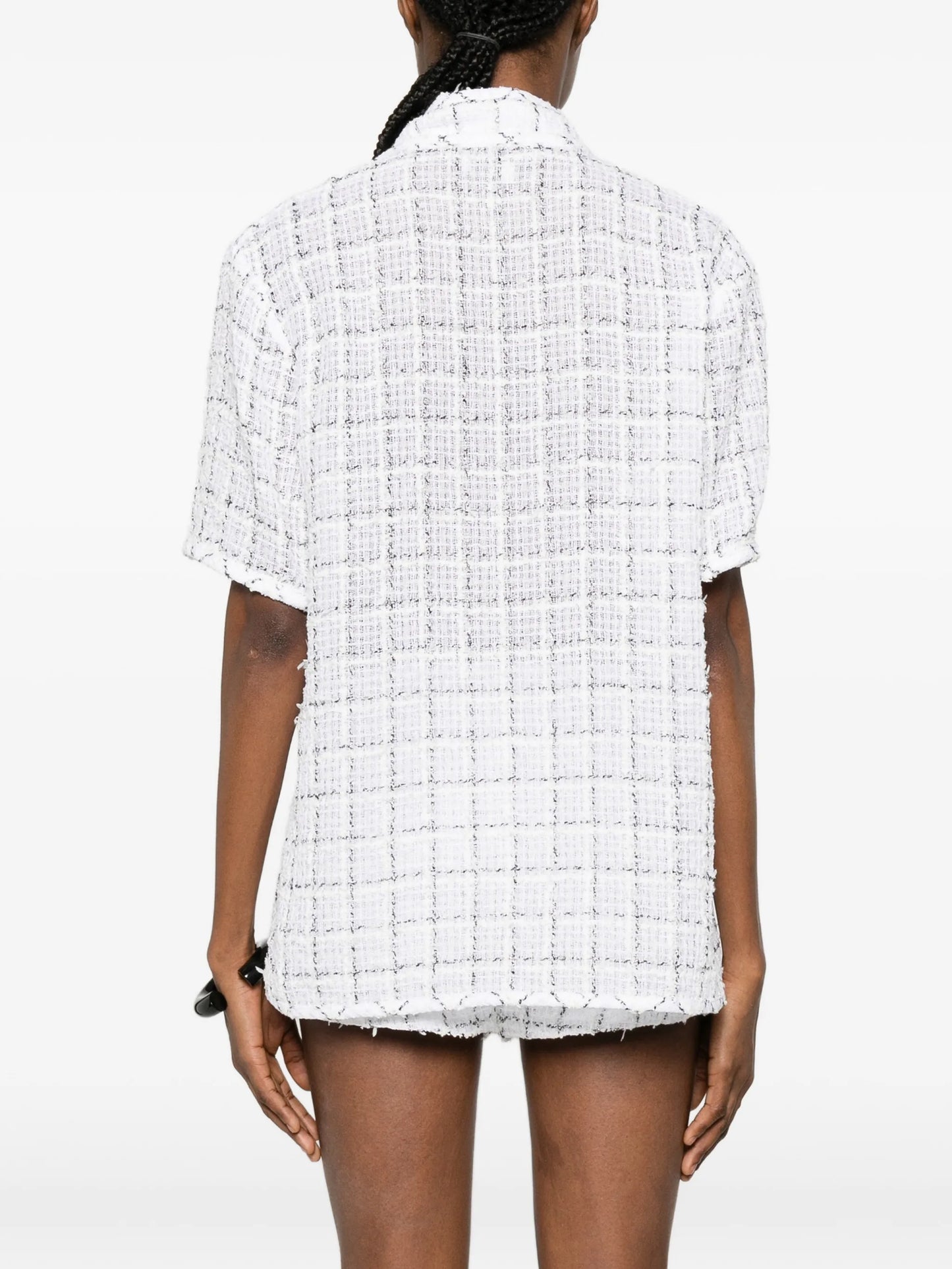 Hetty check-pattern shirt
