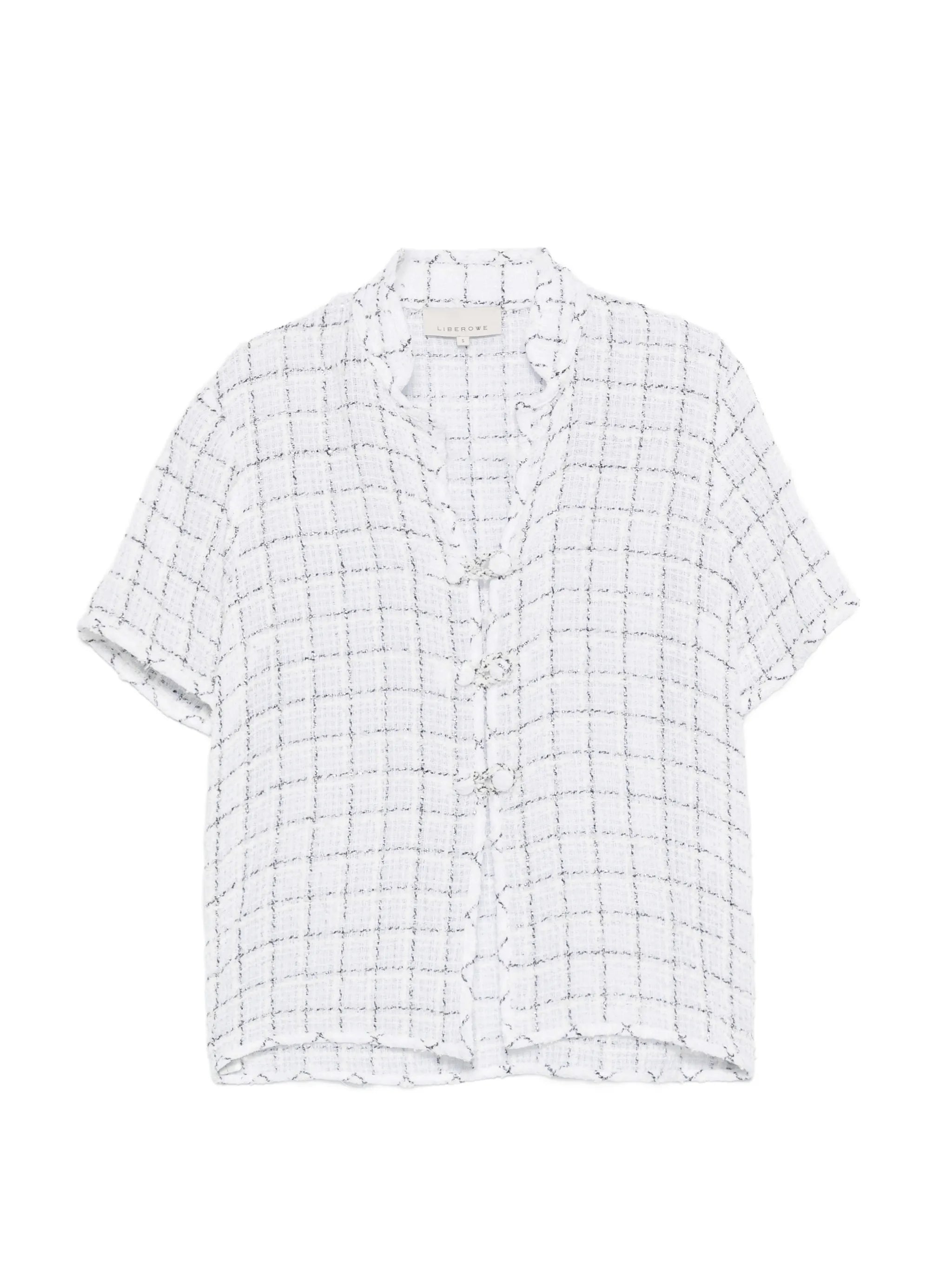 Hetty check-pattern shirt