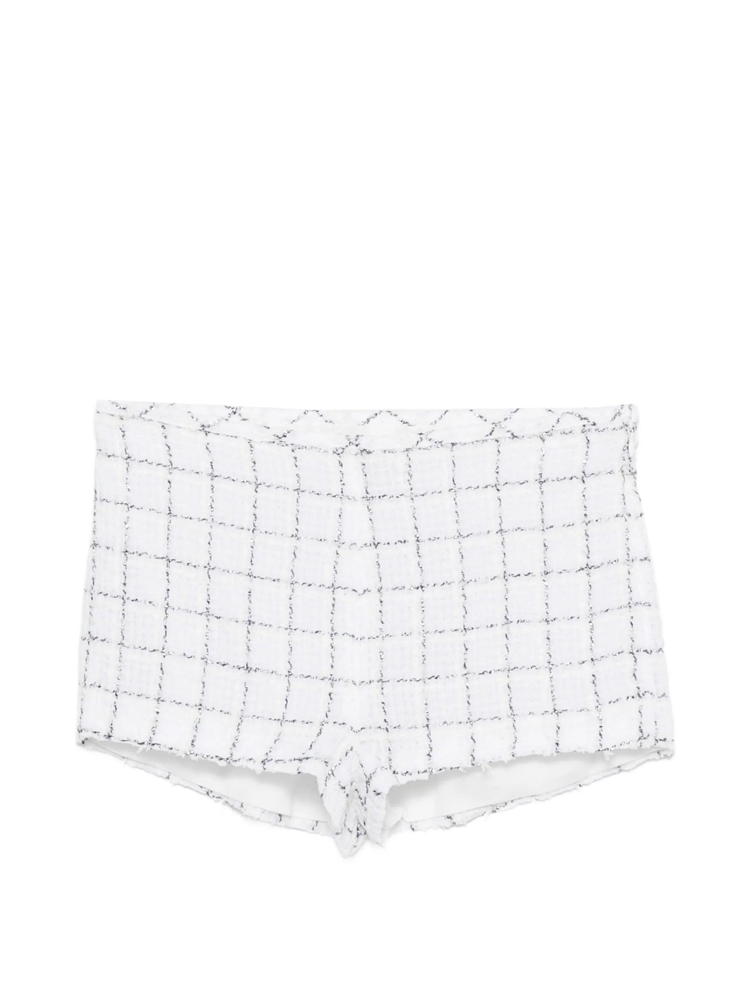 Madeline check-pattern shorts