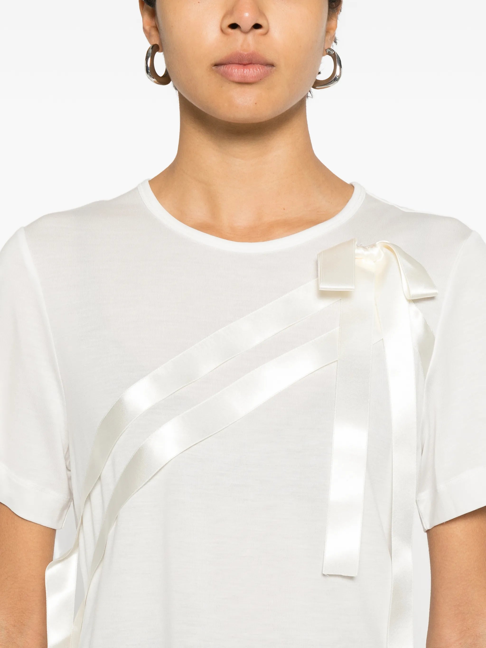 sash bow T-shirt