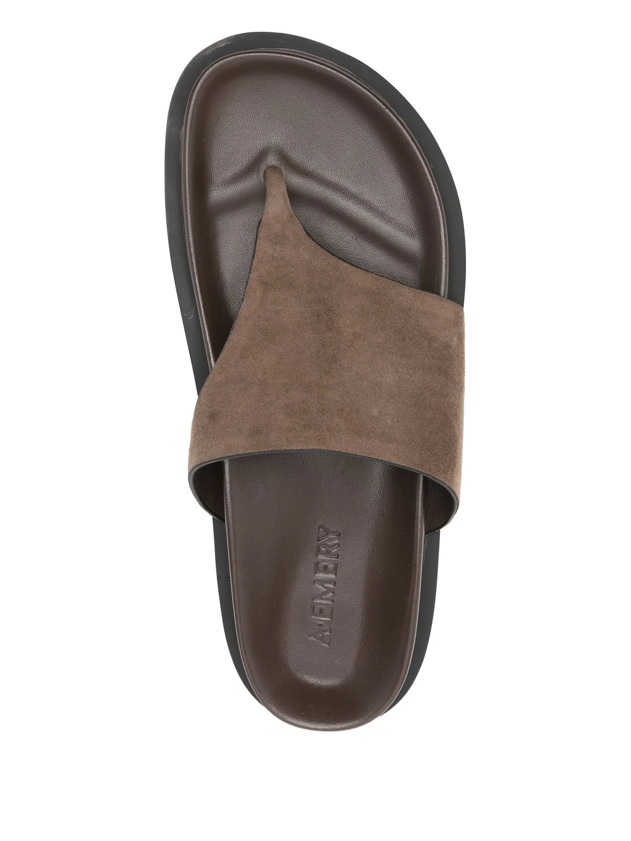 Imara suede flat sandals