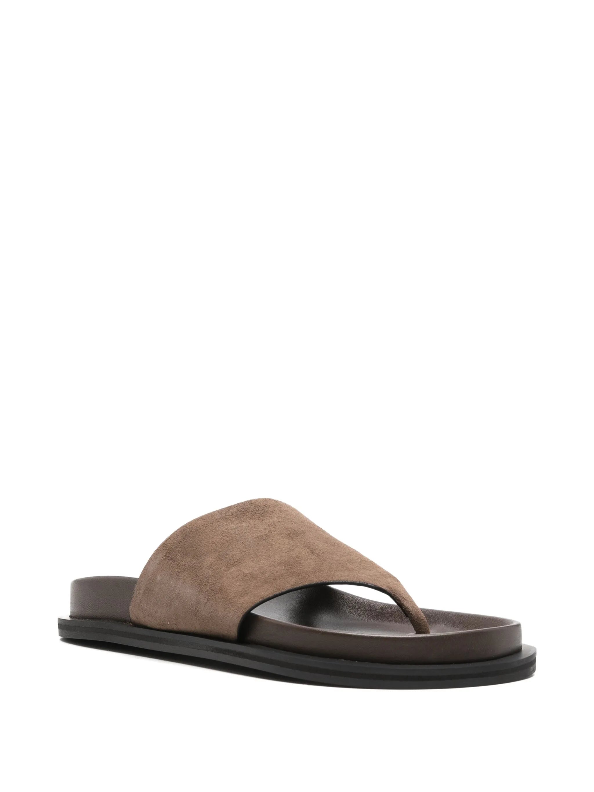 Imara suede flat sandals